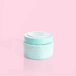 8.5 oz. Aqua Printed Travel Tin (Volcano)