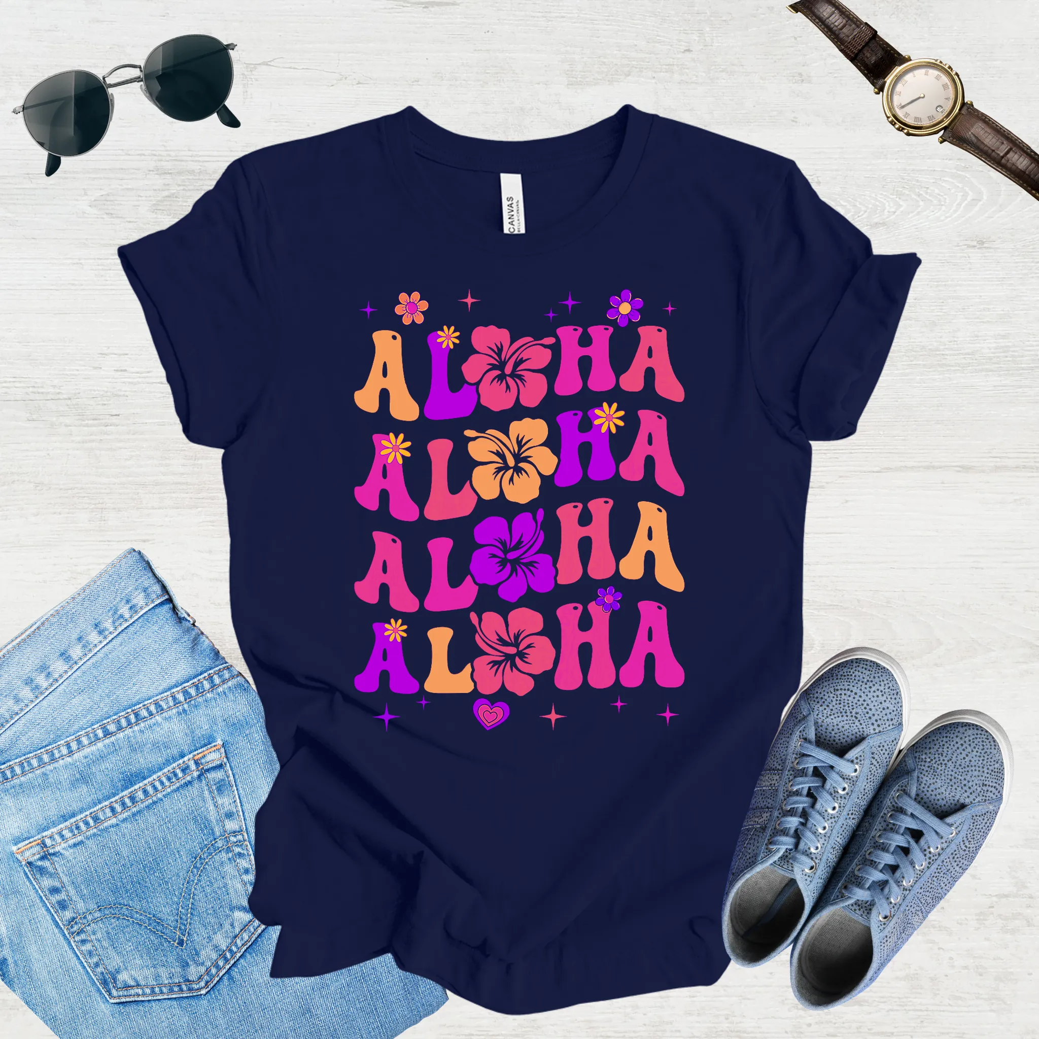 Aloha Adventure – Girls Trip Tee