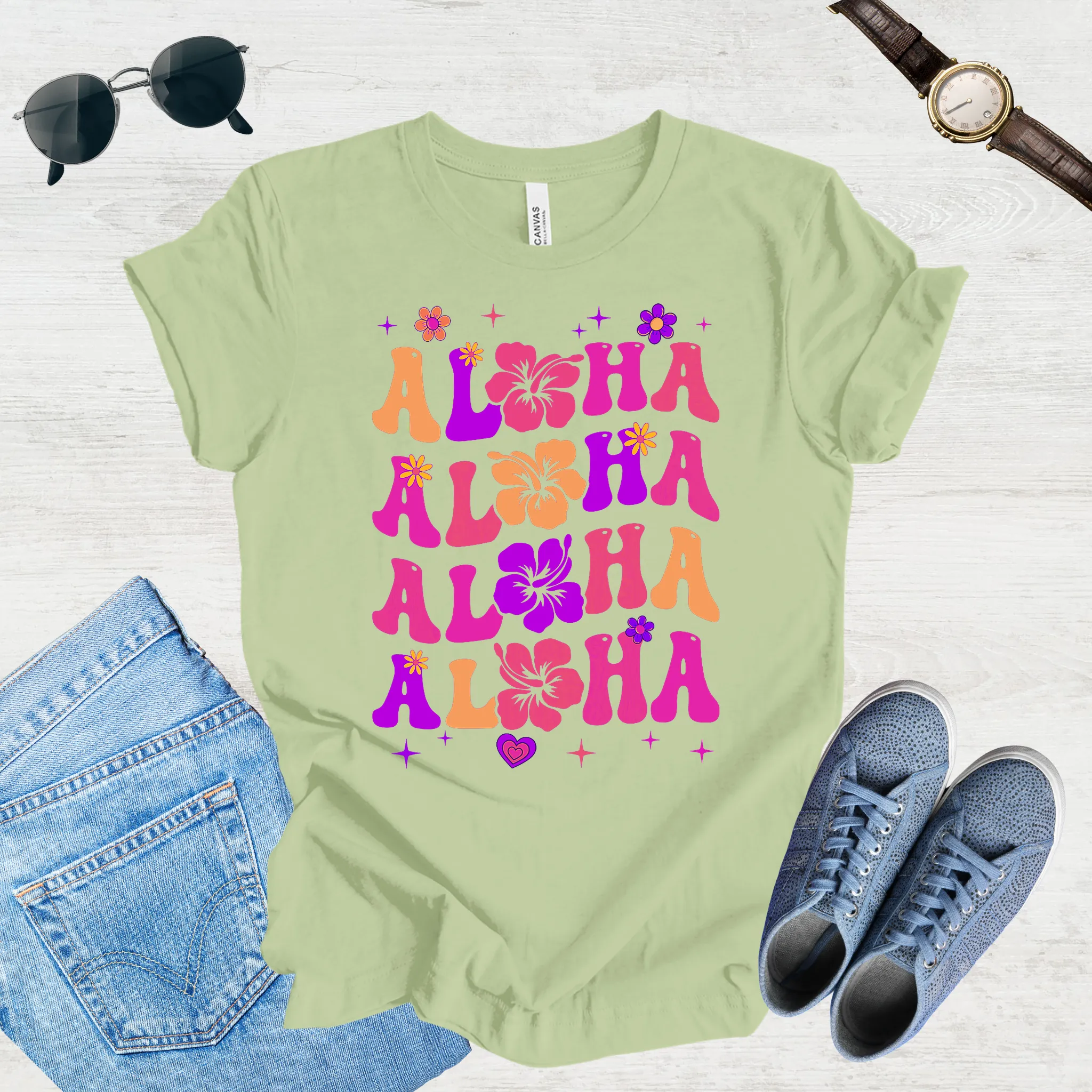 Aloha Adventure – Girls Trip Tee
