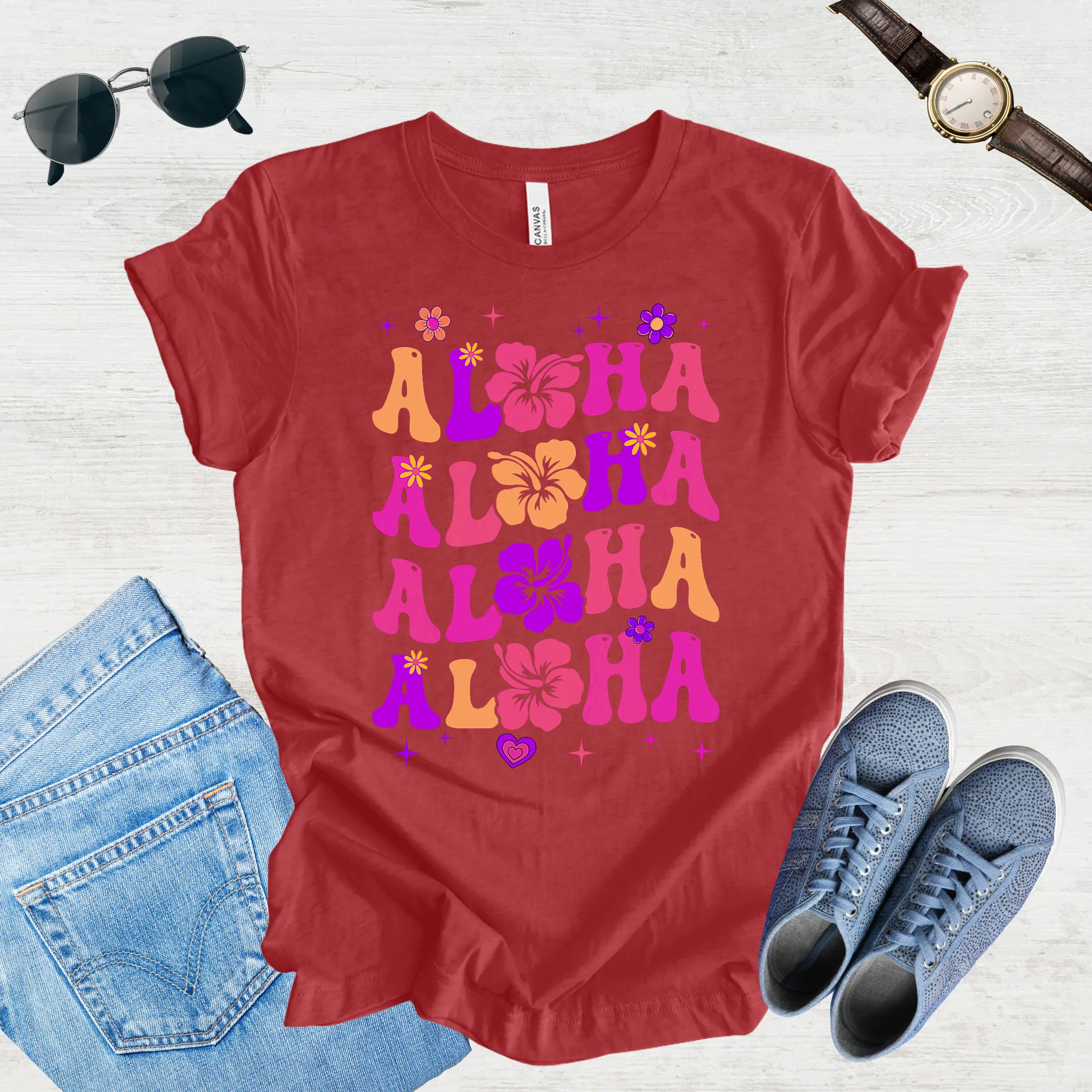 Aloha Adventure – Girls Trip Tee