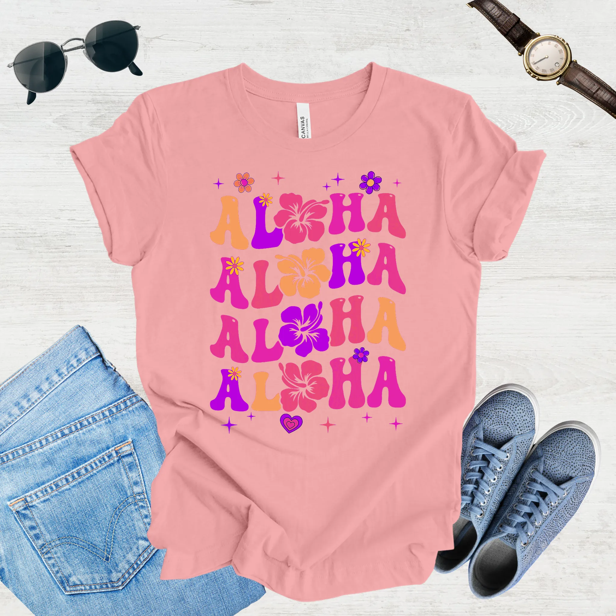 Aloha Adventure – Girls Trip Tee