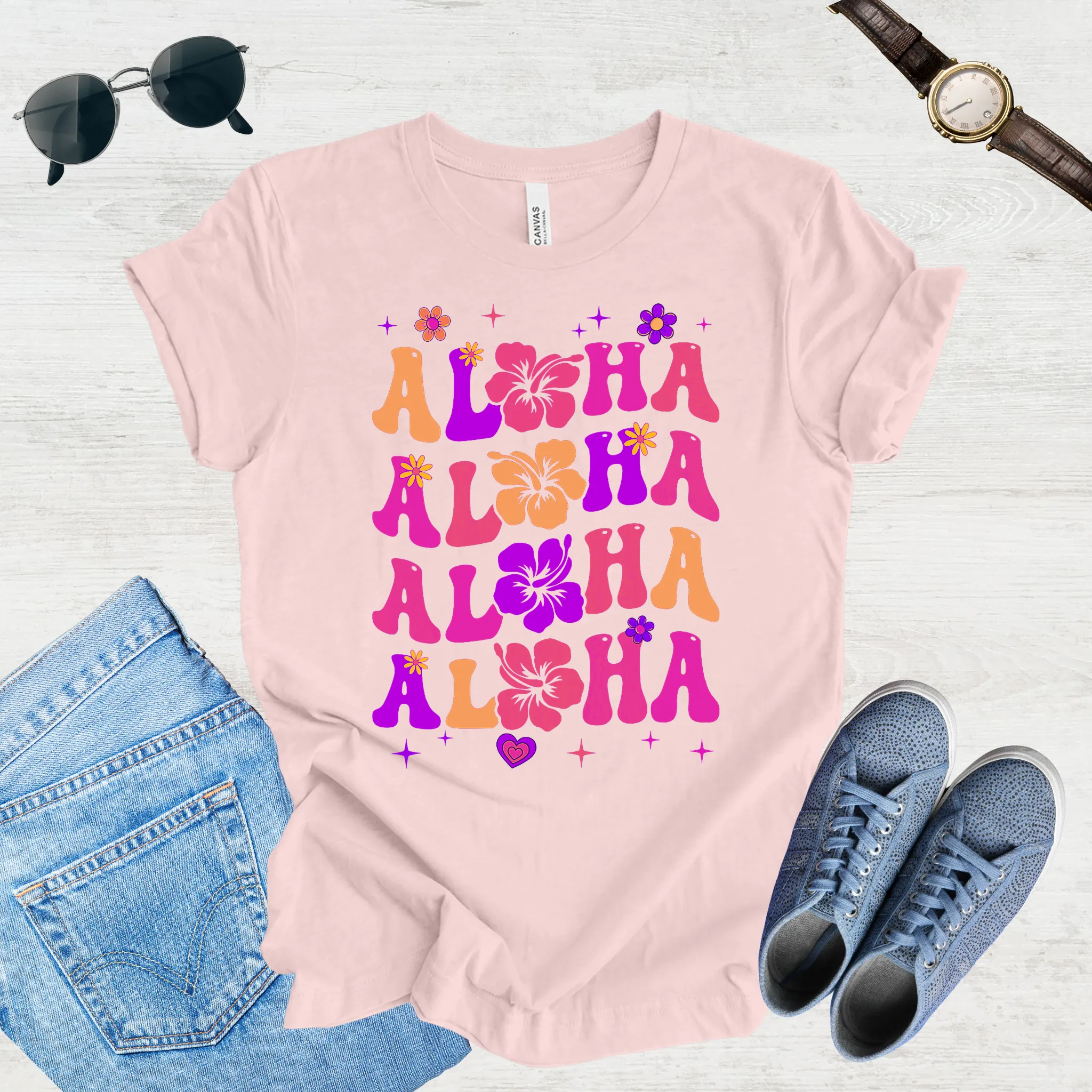 Aloha Adventure – Girls Trip Tee