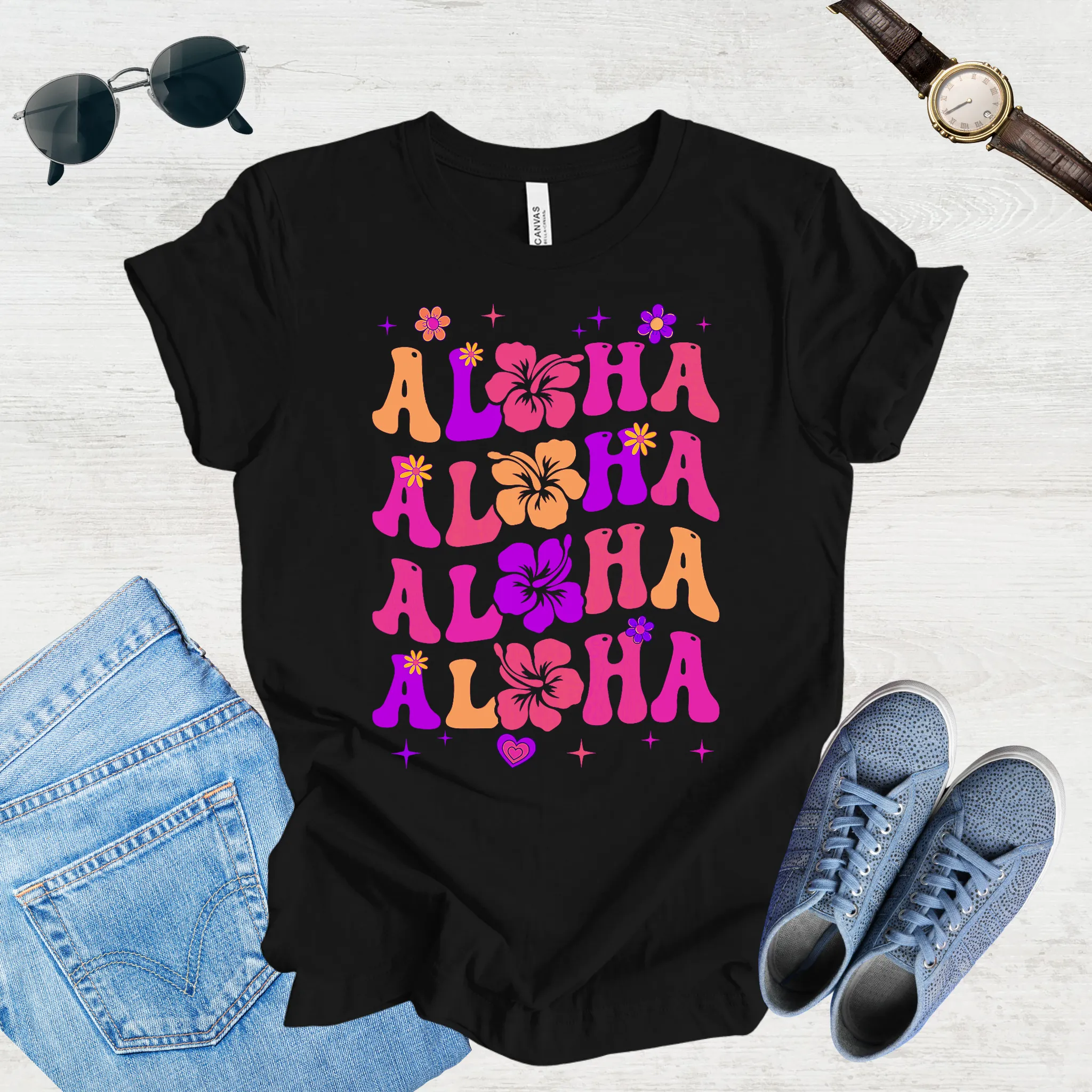 Aloha Adventure – Girls Trip Tee