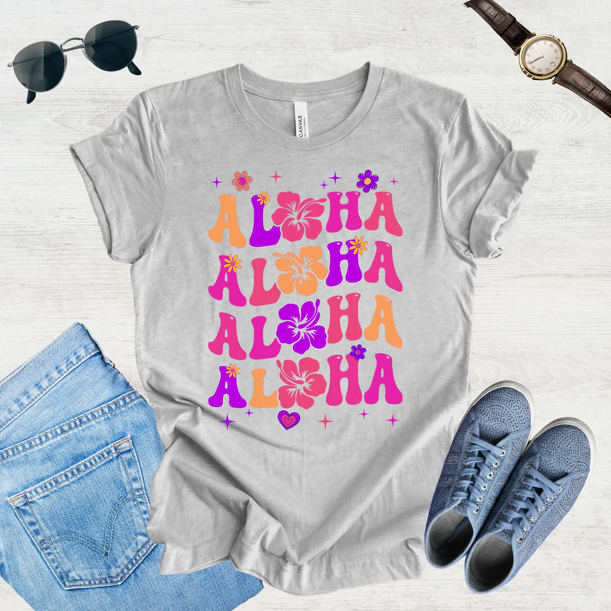 Aloha Adventure – Girls Trip Tee