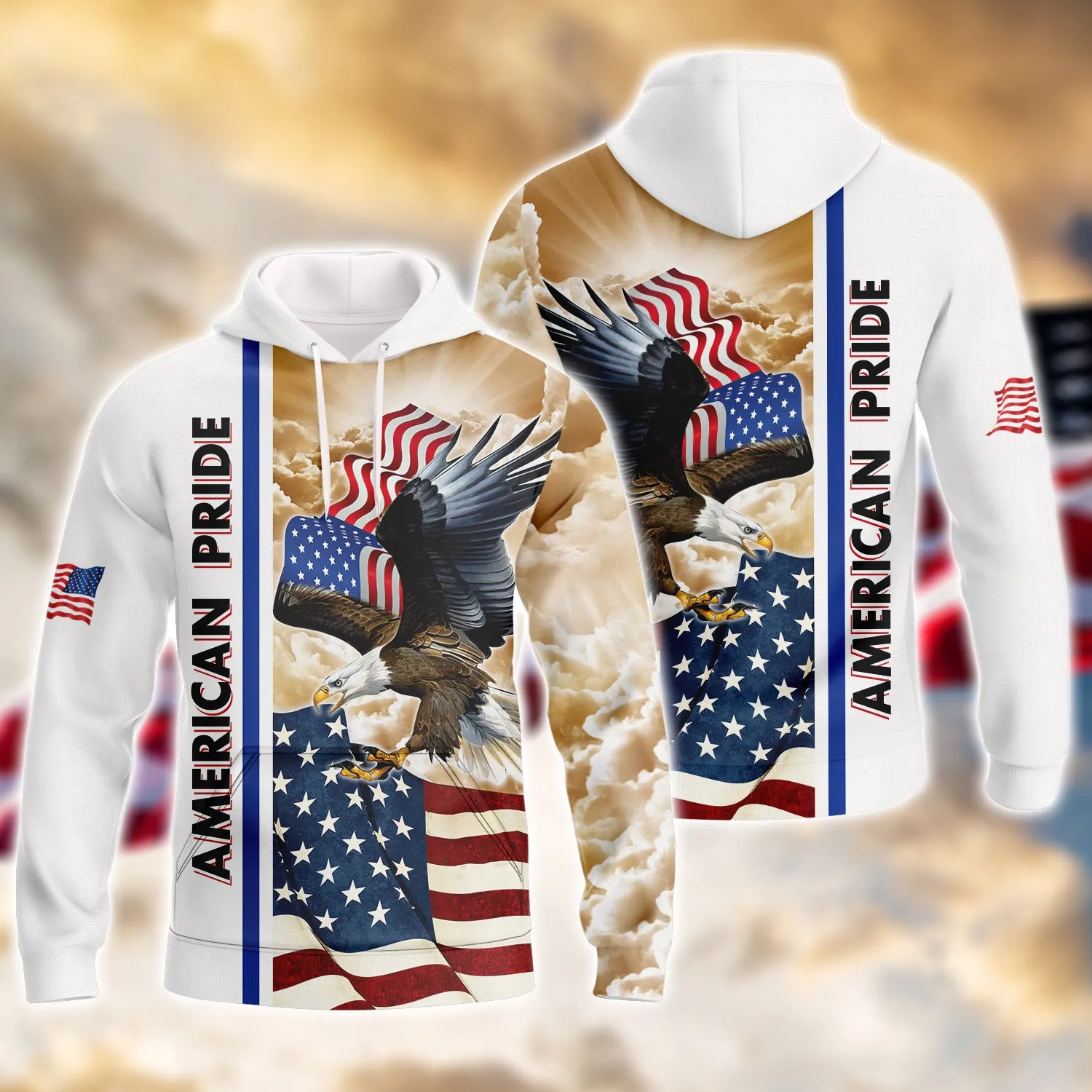 American 3D Full Print