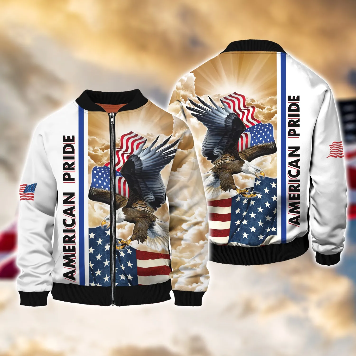American 3D Full Print
