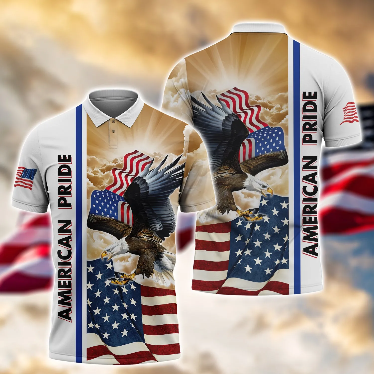 American 3D Full Print