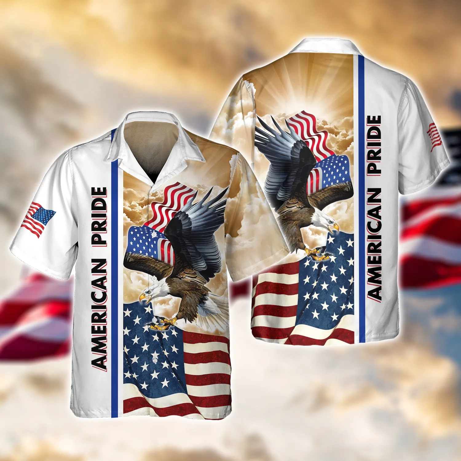 American 3D Full Print