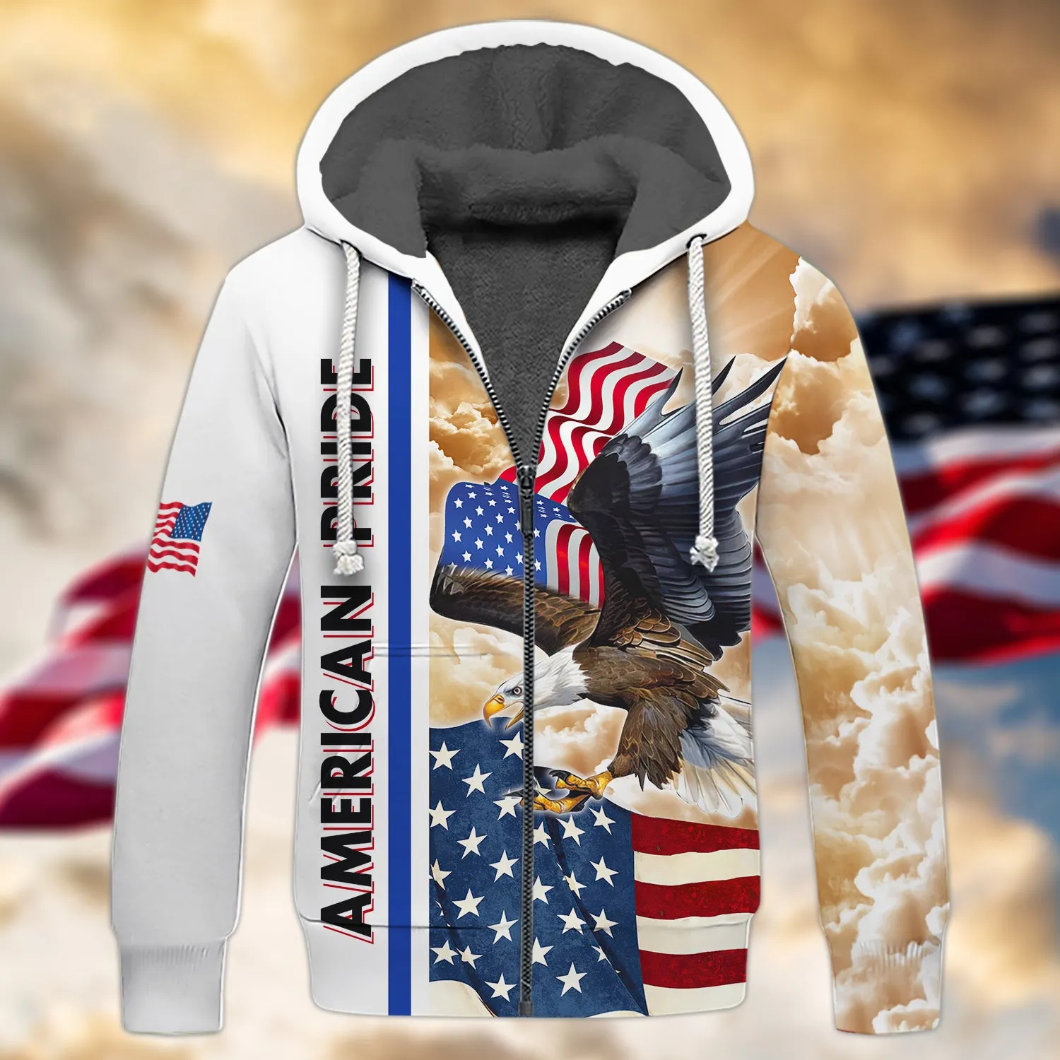 American 3D Full Print