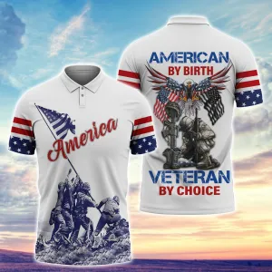 American By Birth Veteran By Choice 3D Full Print