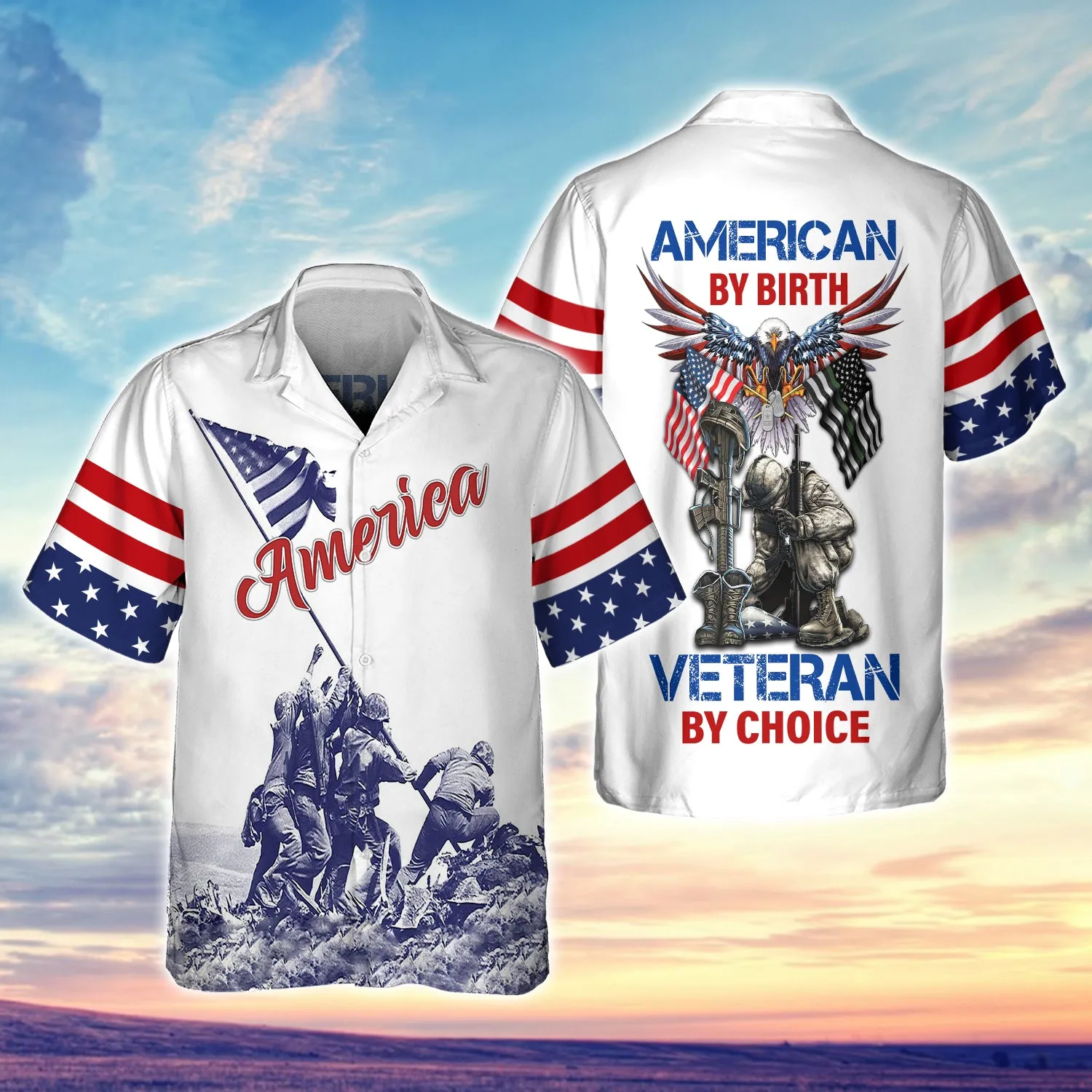 American By Birth Veteran By Choice 3D Full Print