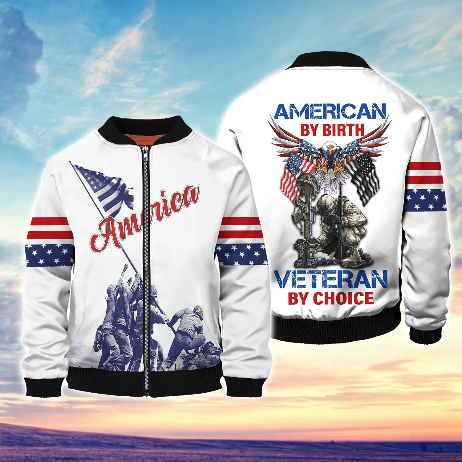 American By Birth Veteran By Choice 3D Full Print
