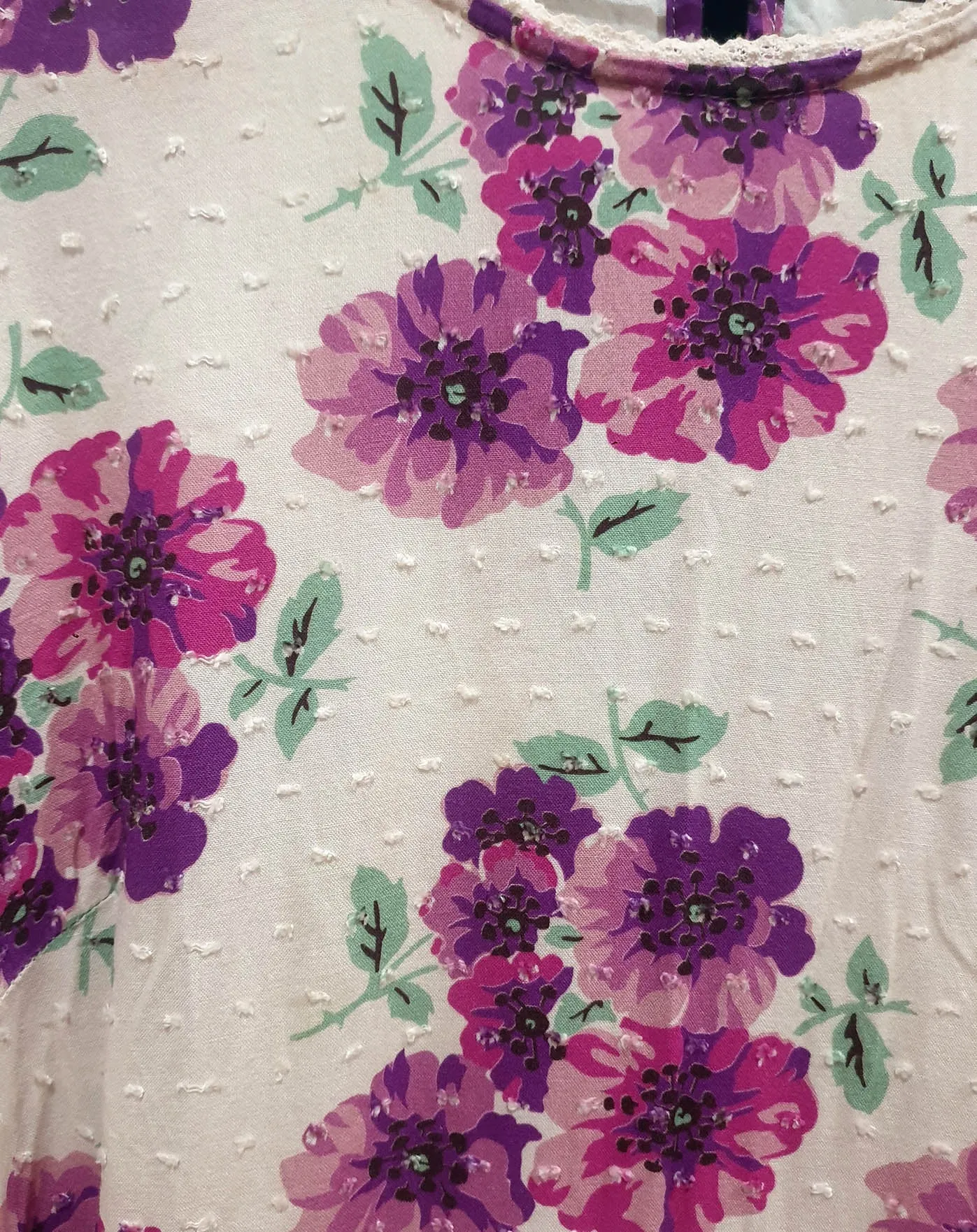 Auguste purple floral print dress size 12