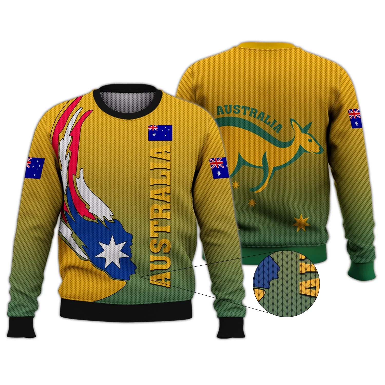 Australia - 3D Full Print - 1198