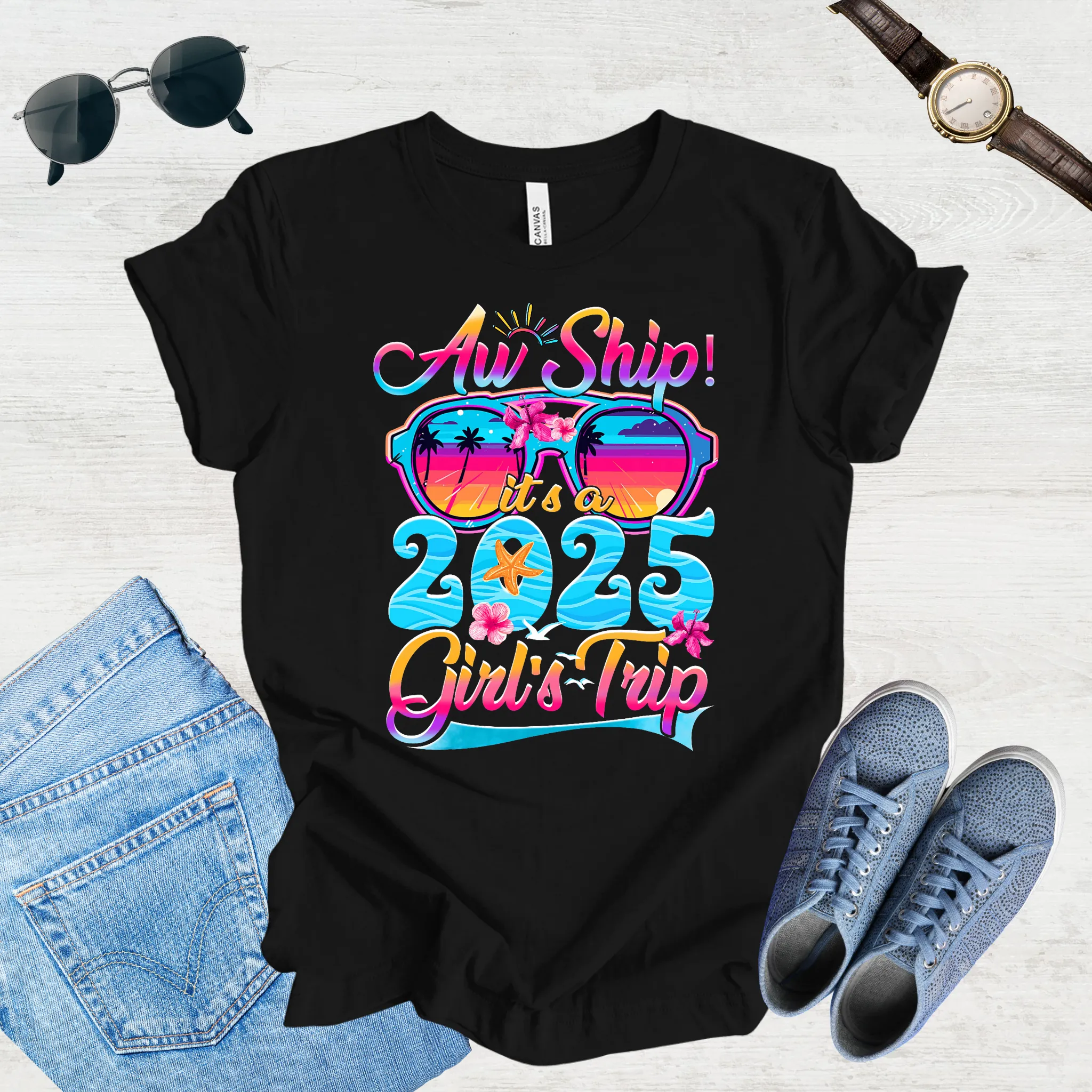 Aw Ship 2025 – Girls Cruise Adventure Tee