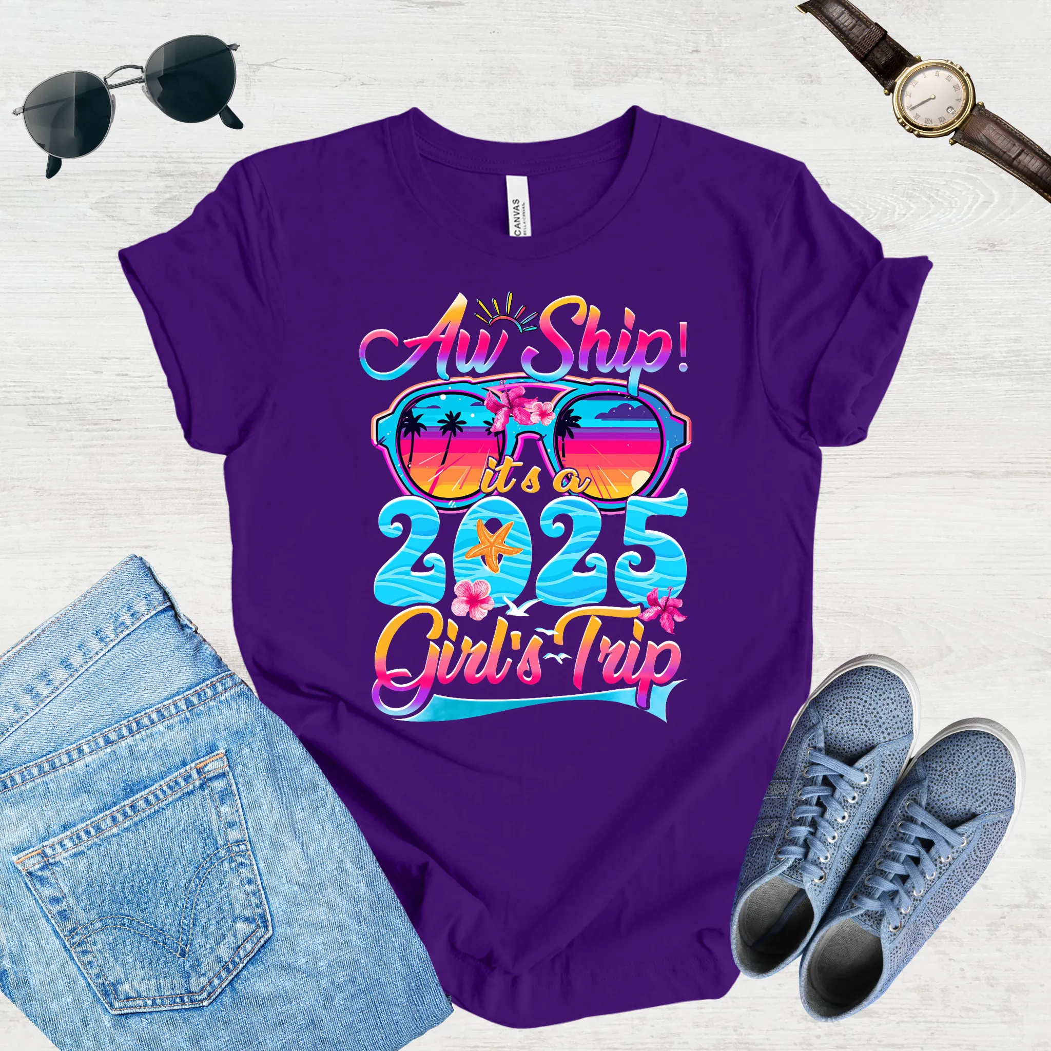 Aw Ship 2025 – Girls Cruise Adventure Tee