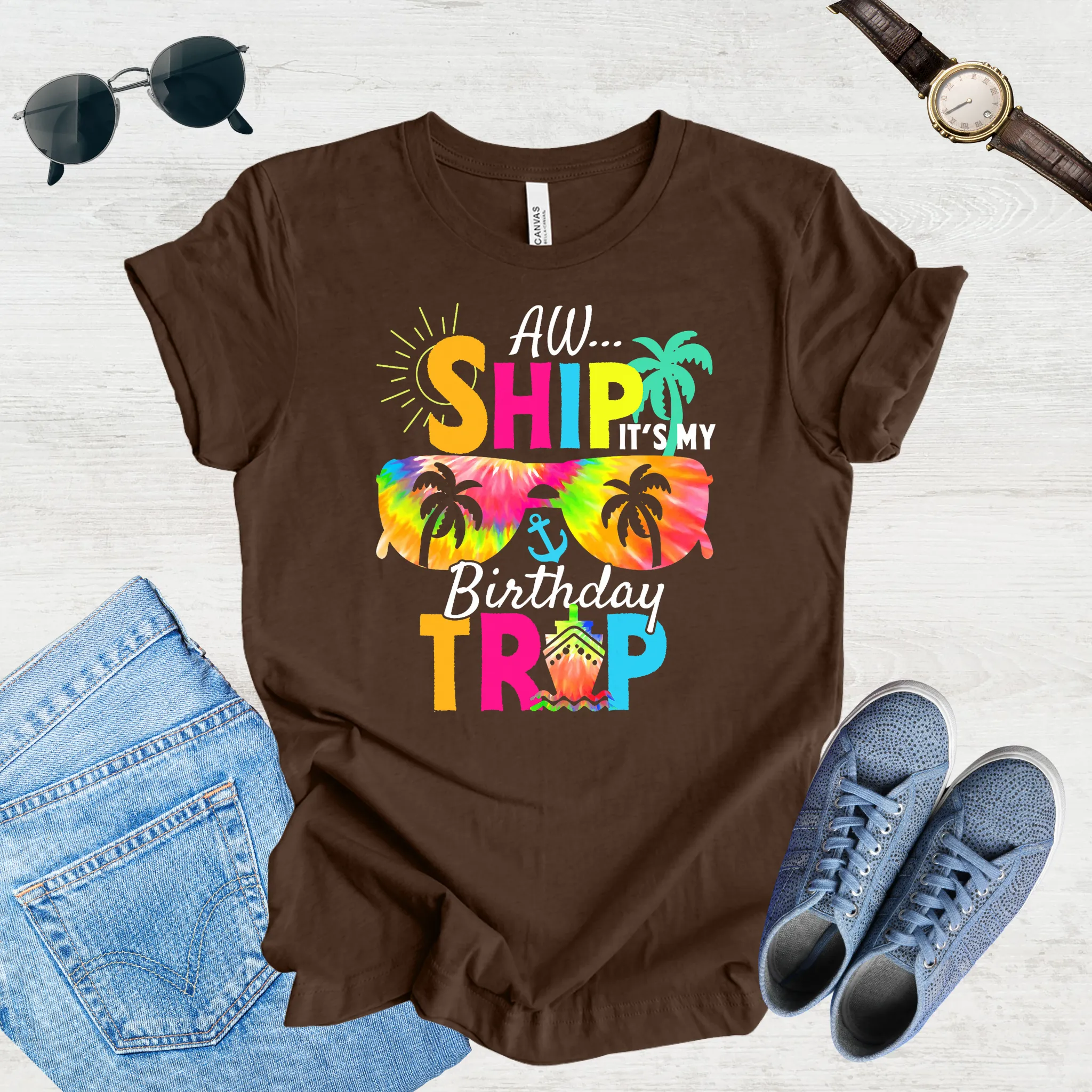 Aw Ship! Birthday Bash Cruise Tee