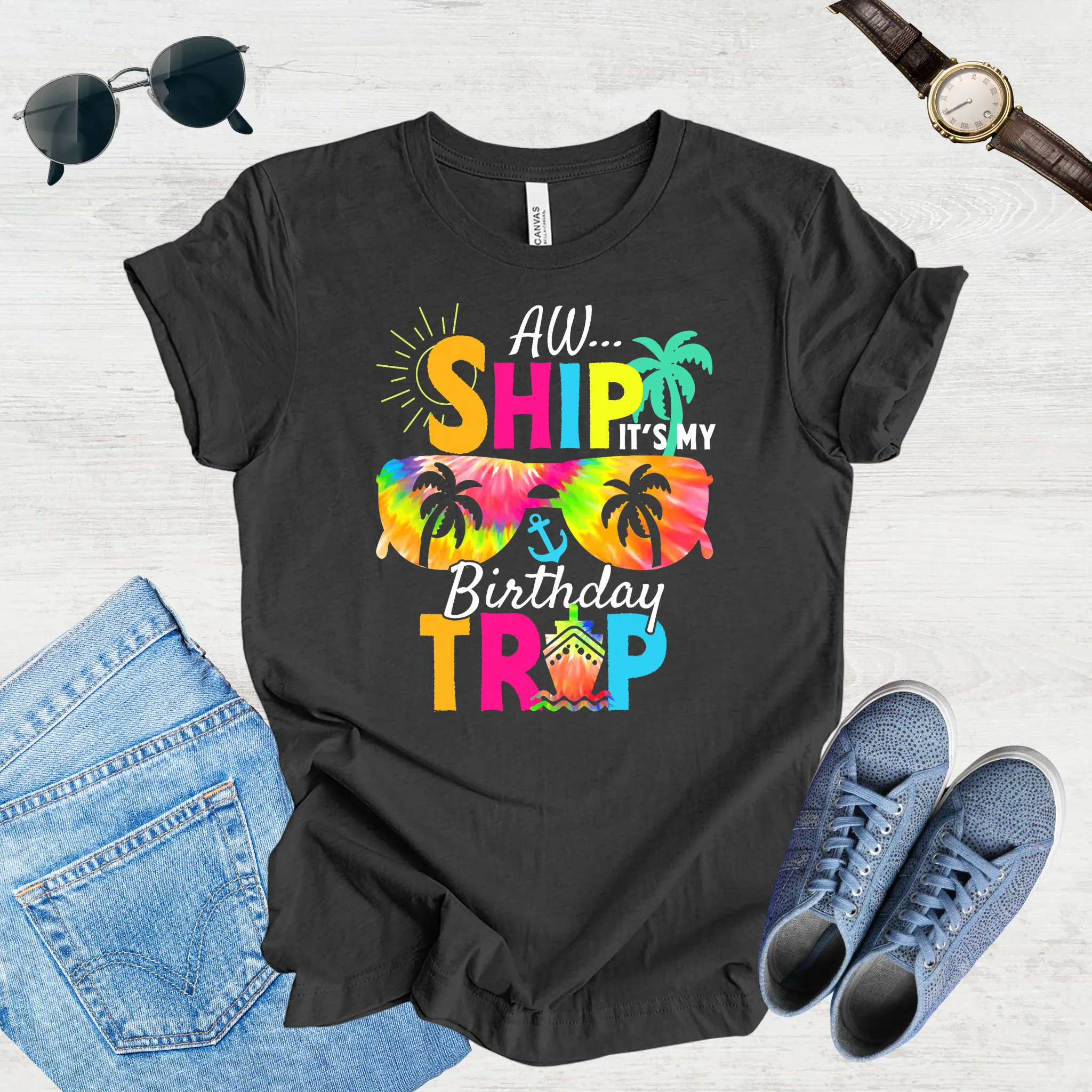 Aw Ship! Birthday Bash Cruise Tee