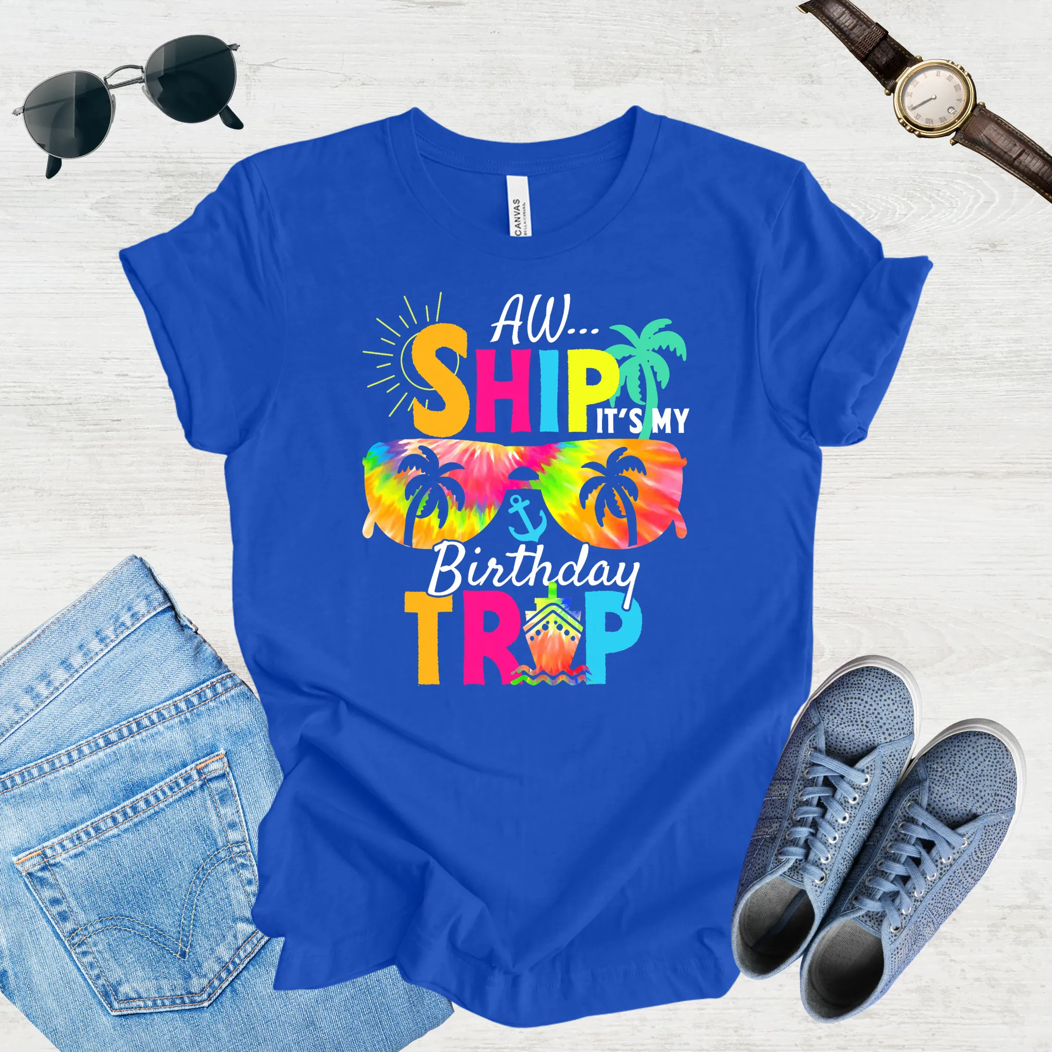 Aw Ship! Birthday Bash Cruise Tee