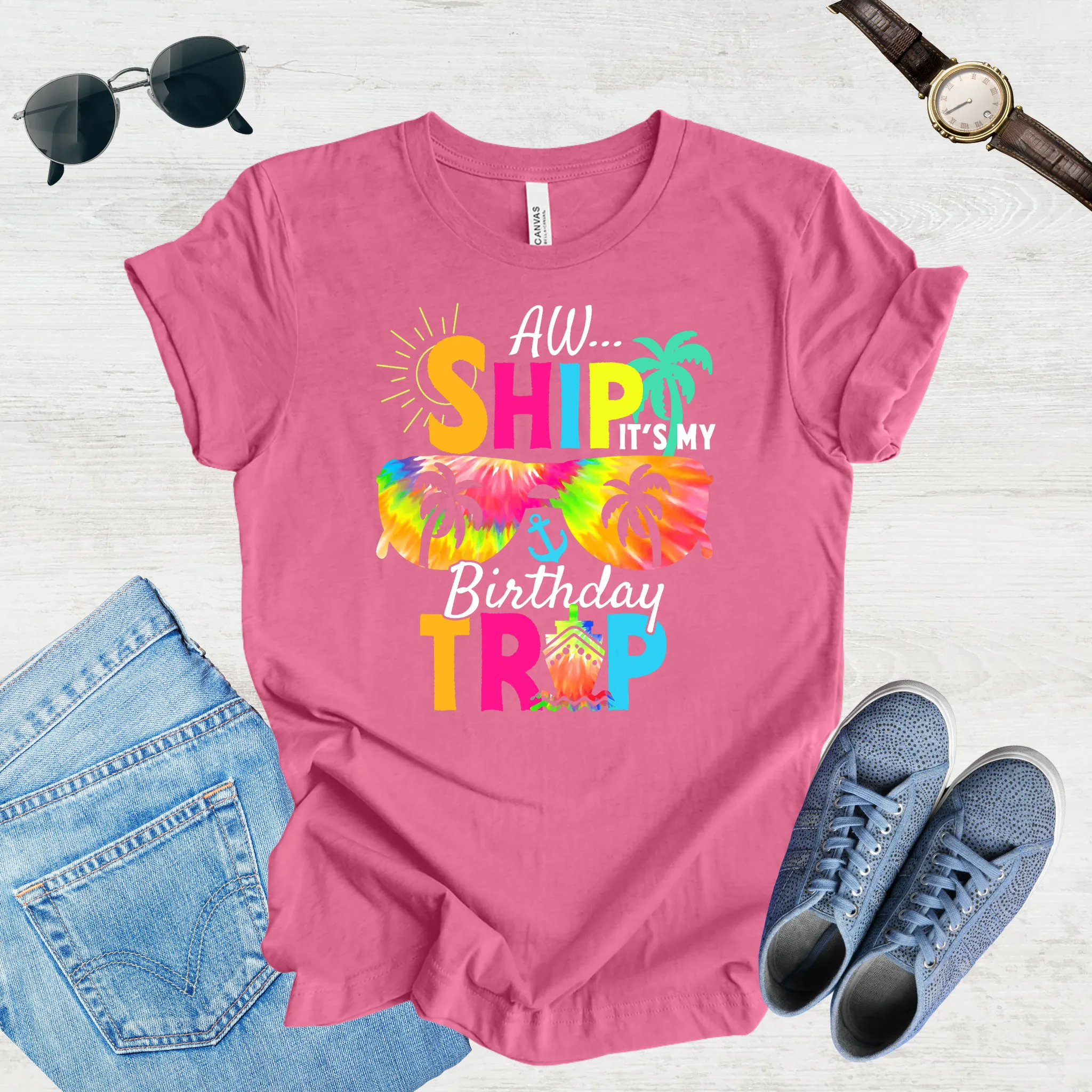 Aw Ship! Birthday Bash Cruise Tee