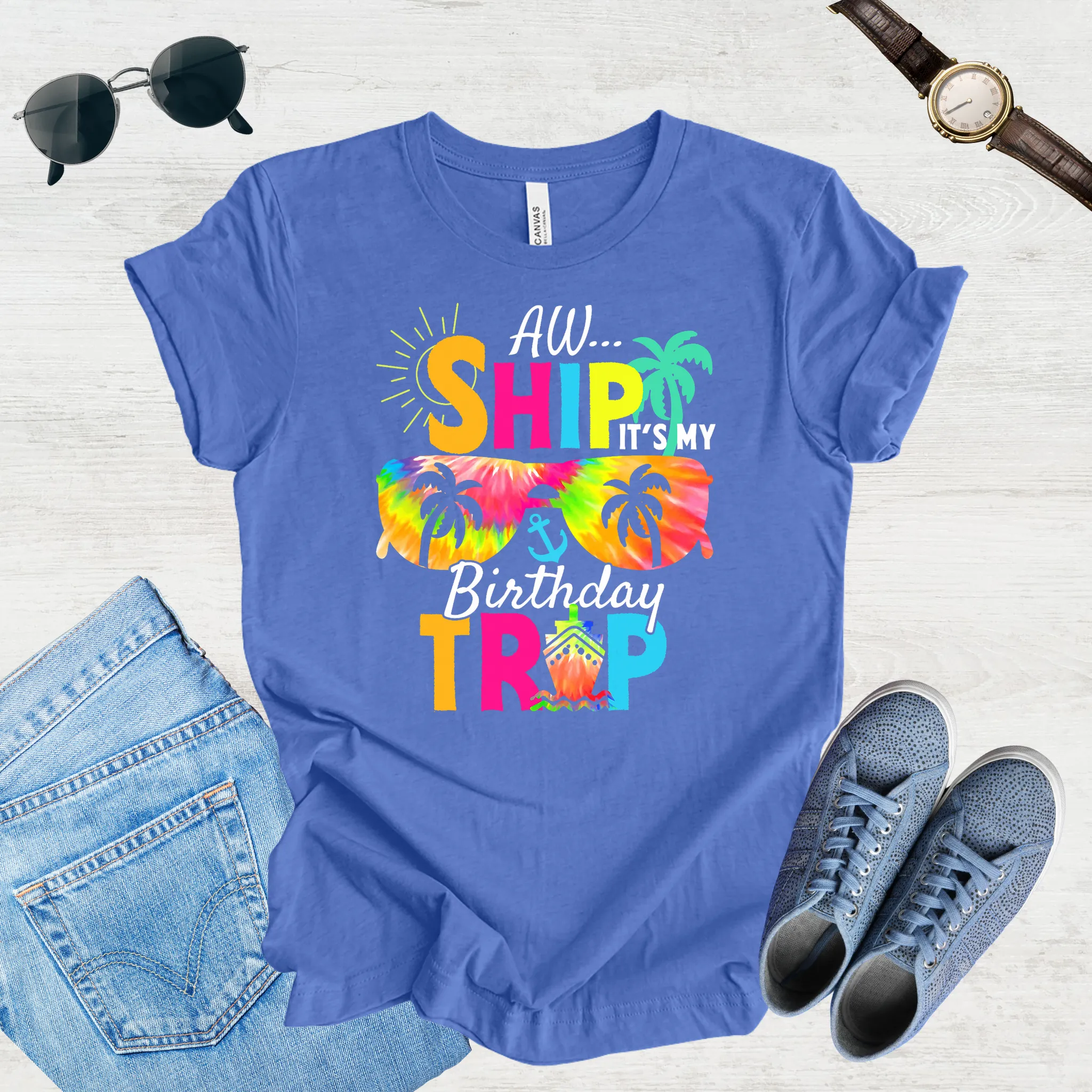 Aw Ship! Birthday Bash Cruise Tee