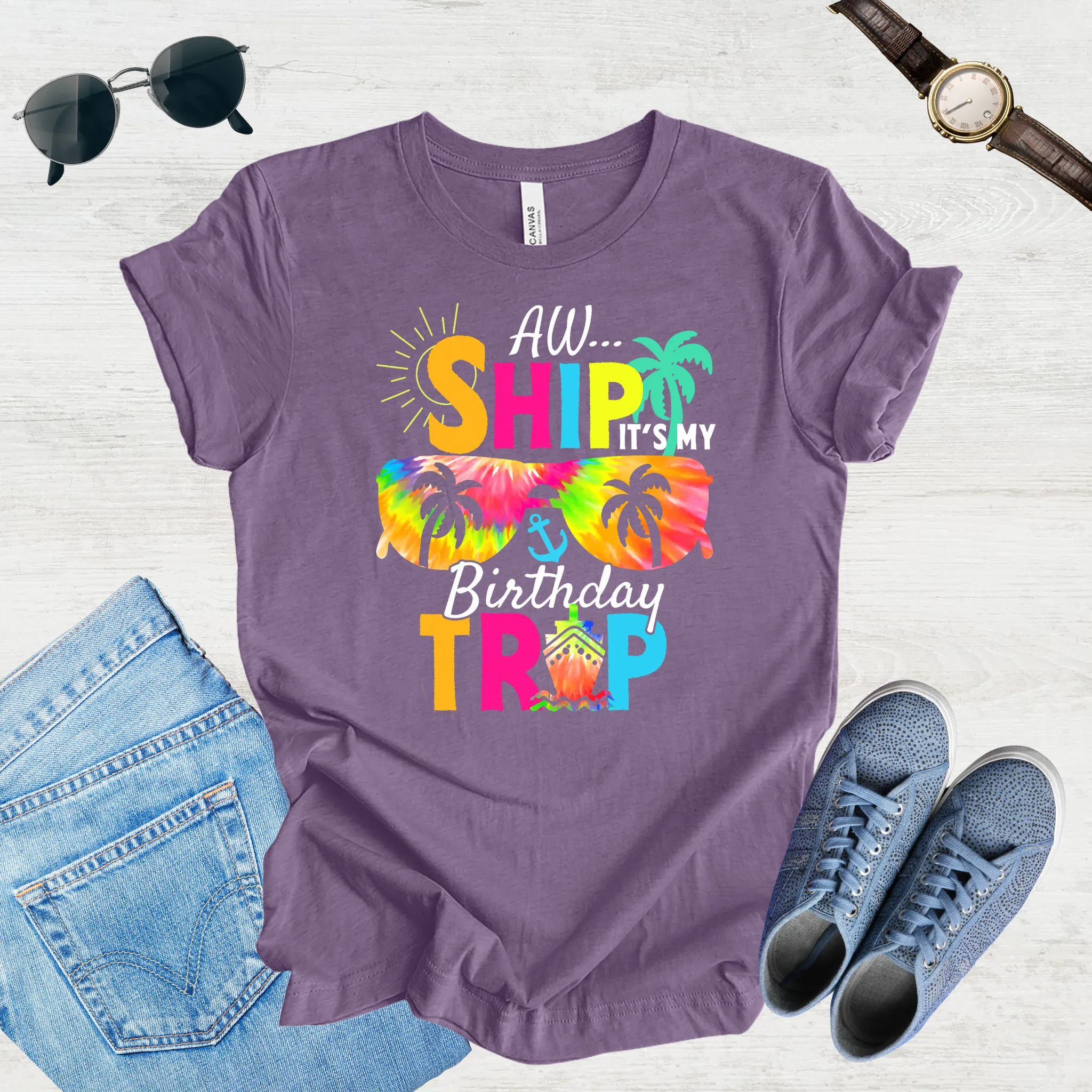Aw Ship! Birthday Bash Cruise Tee