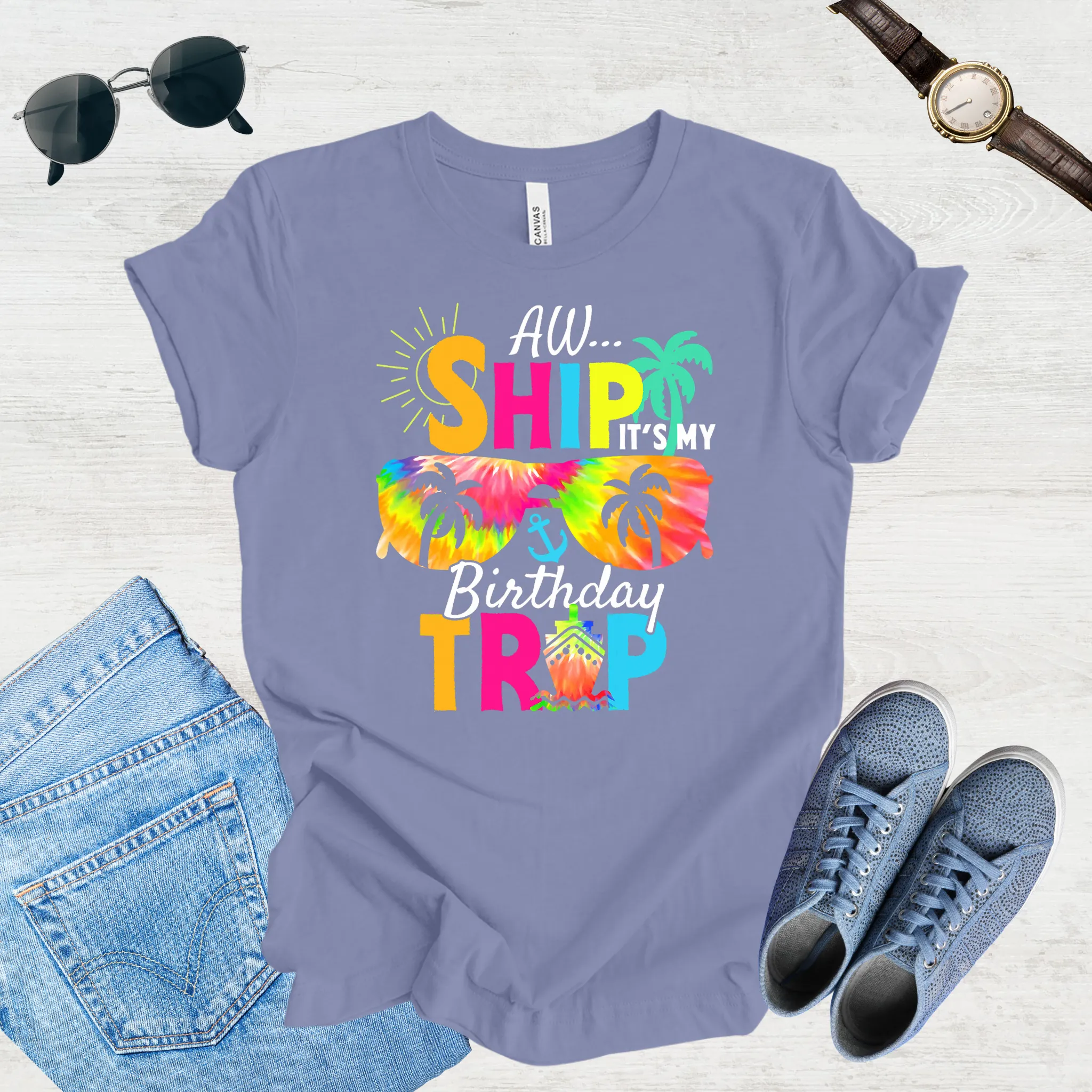 Aw Ship! Birthday Bash Cruise Tee
