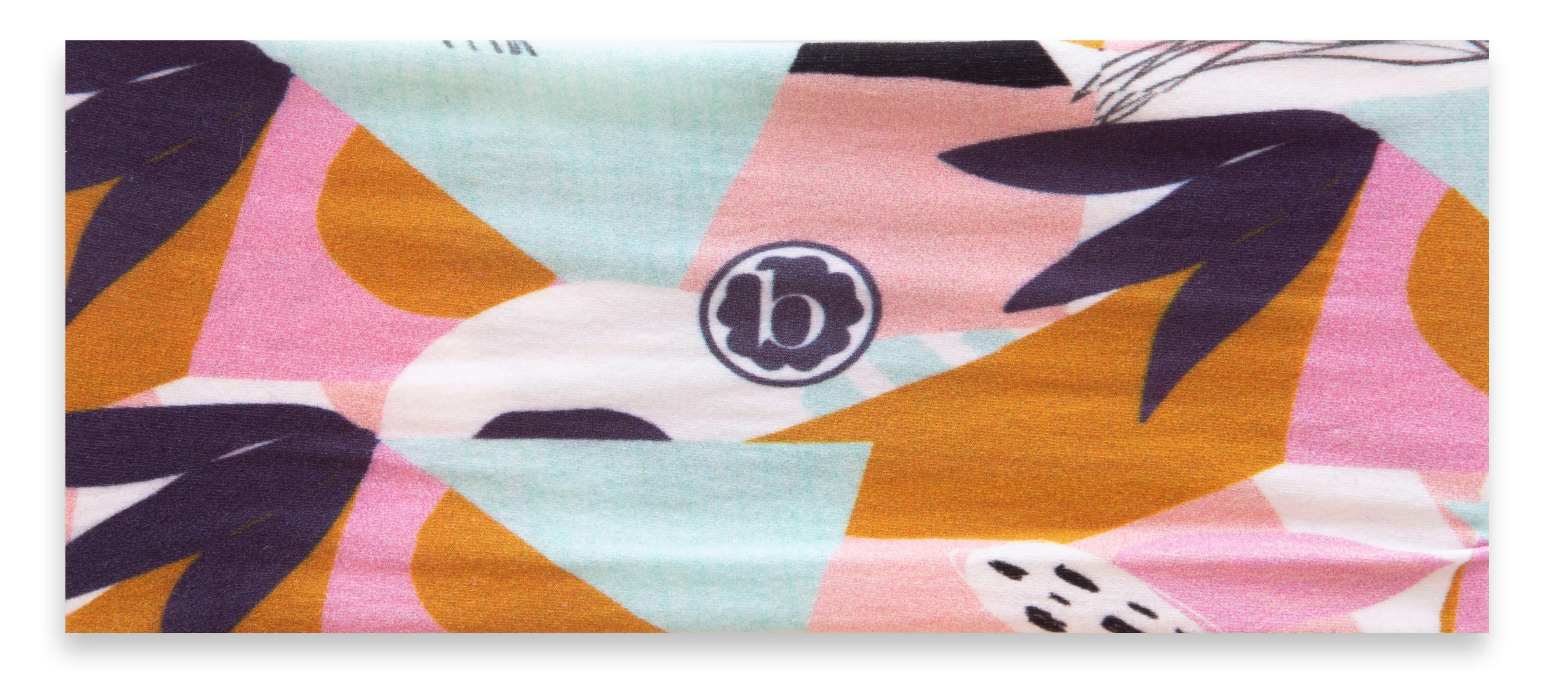 Baby Bling Tropical Deco Printed Knot Headband