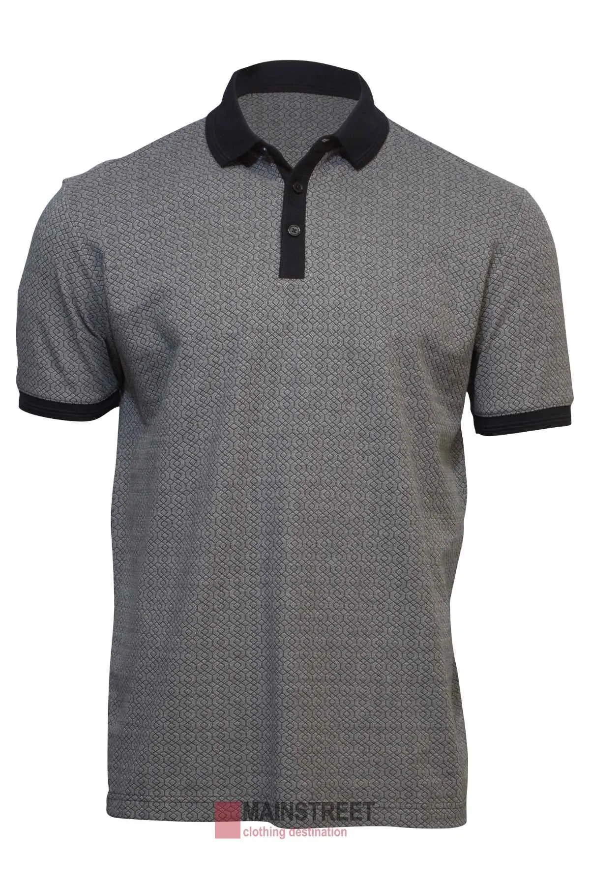 Back Bay Pima Cotton Jacquard Polo