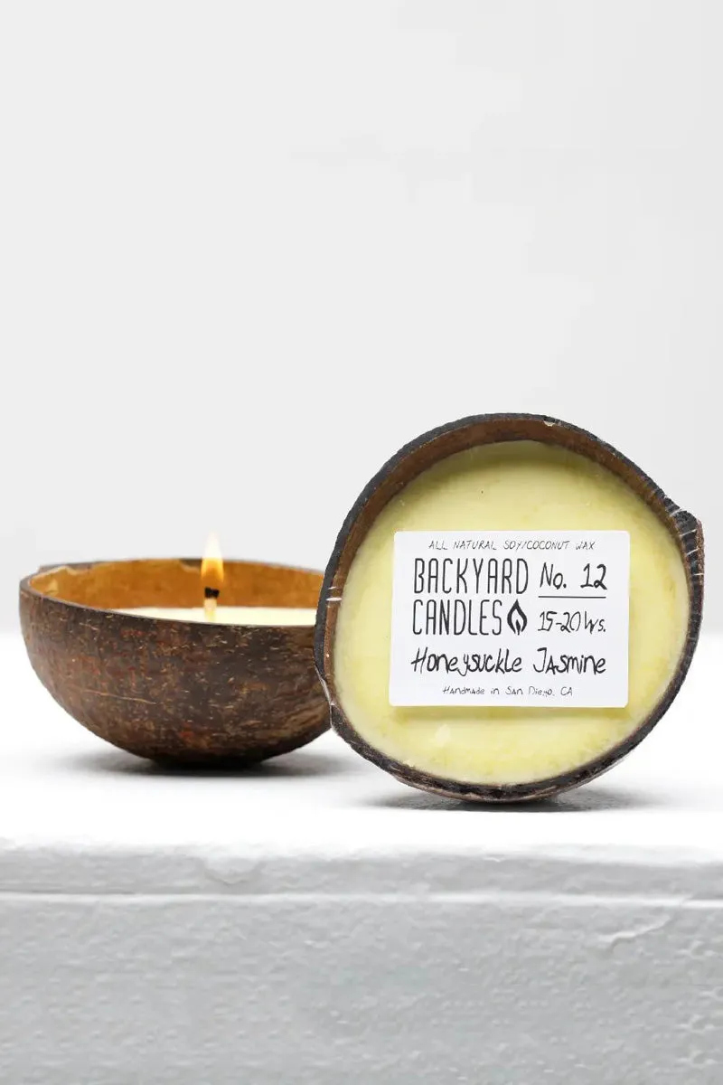 Backyard Candles