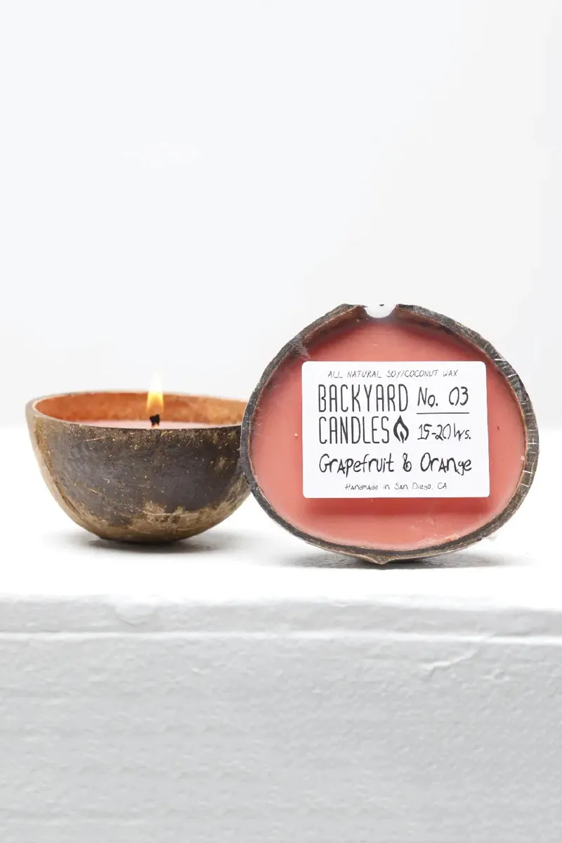 Backyard Candles