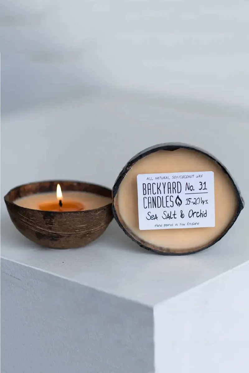 Backyard Candles