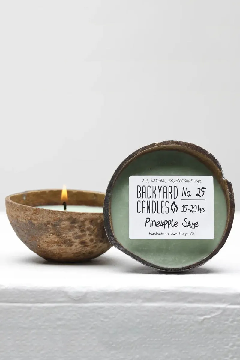 Backyard Candles