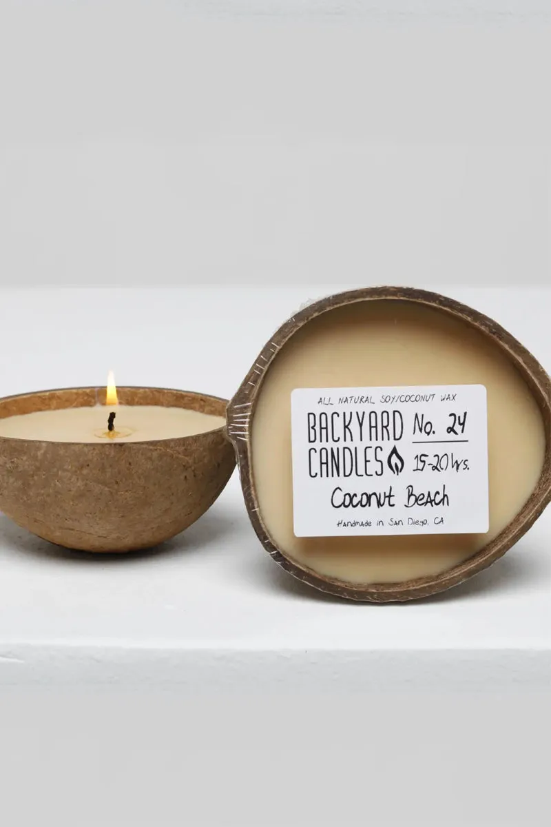 Backyard Candles