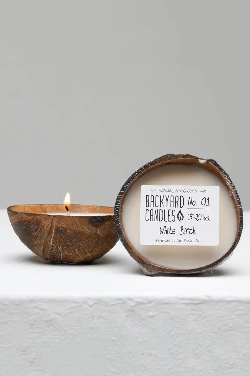 Backyard Candles