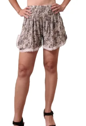 Beach Babes- Tropicana - Black and white - S/M