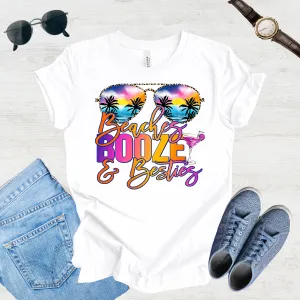 Beach, Booze & Besties – Girls' Getaway Tee
