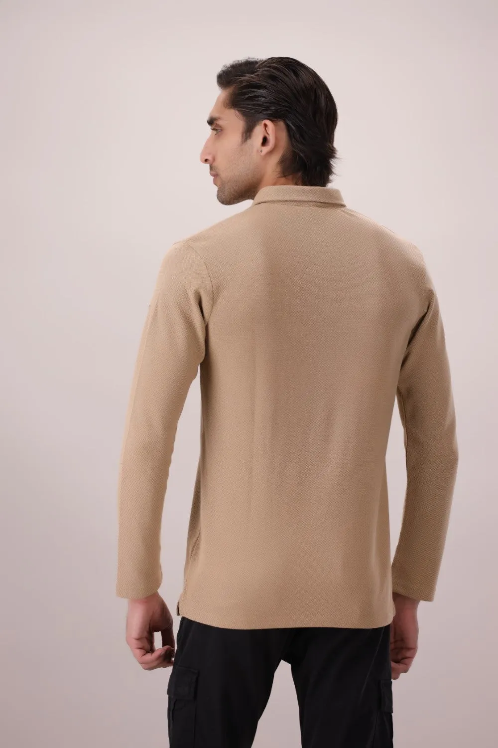Beige Polo Shirt