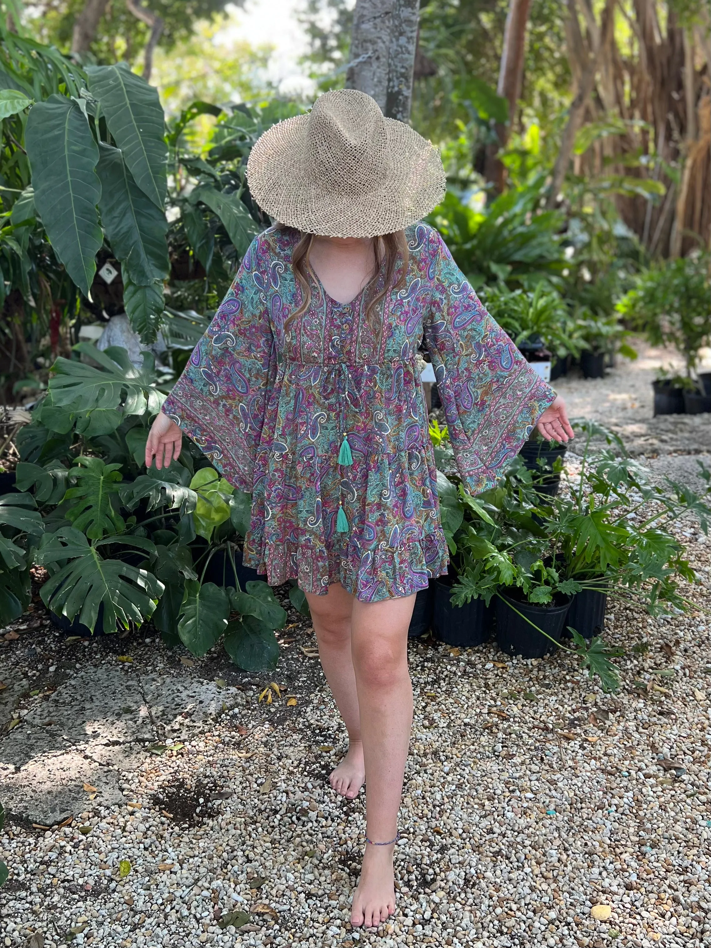 Bell Sleeve Dress