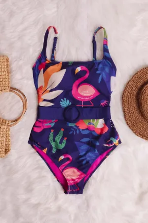 Belted One-Piece