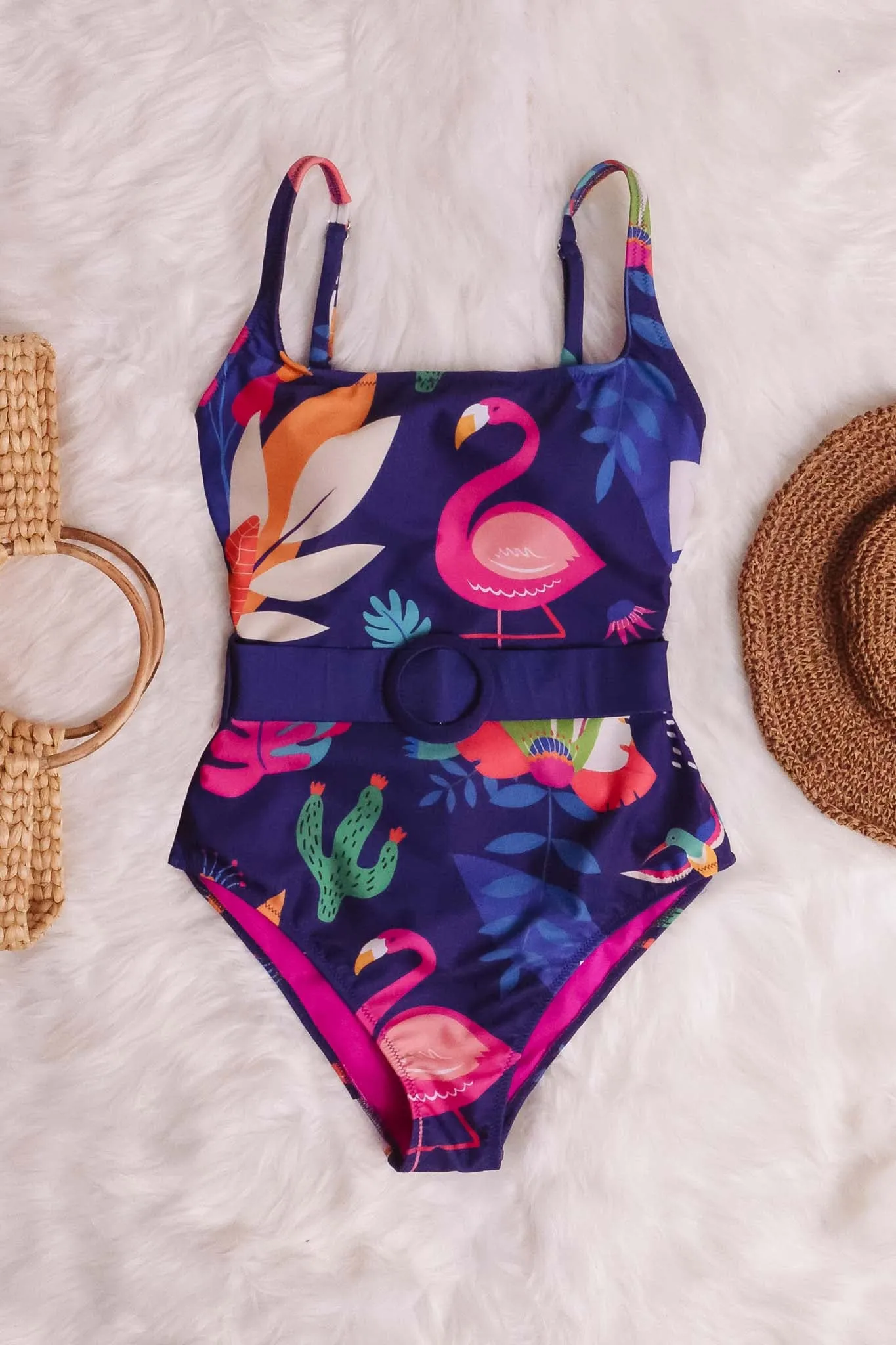Belted One-Piece