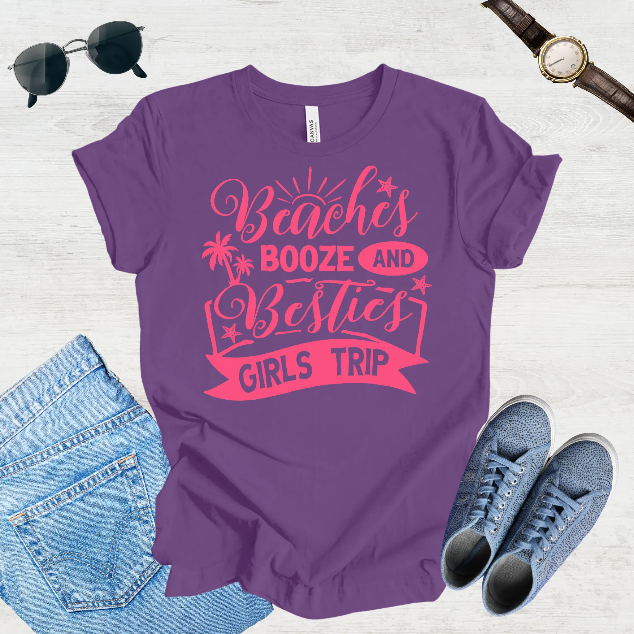 Besties on Board – Girls Trip Tee