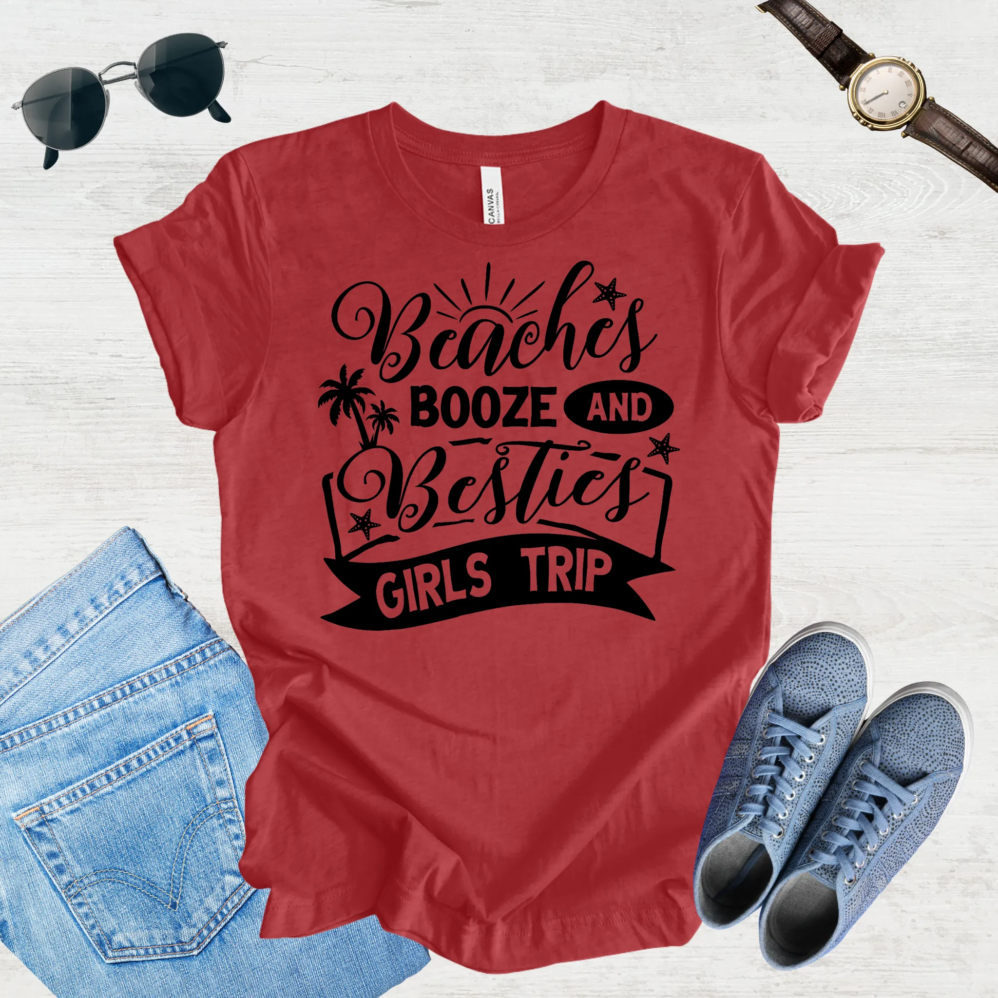 Besties on Board – Girls Trip Tee