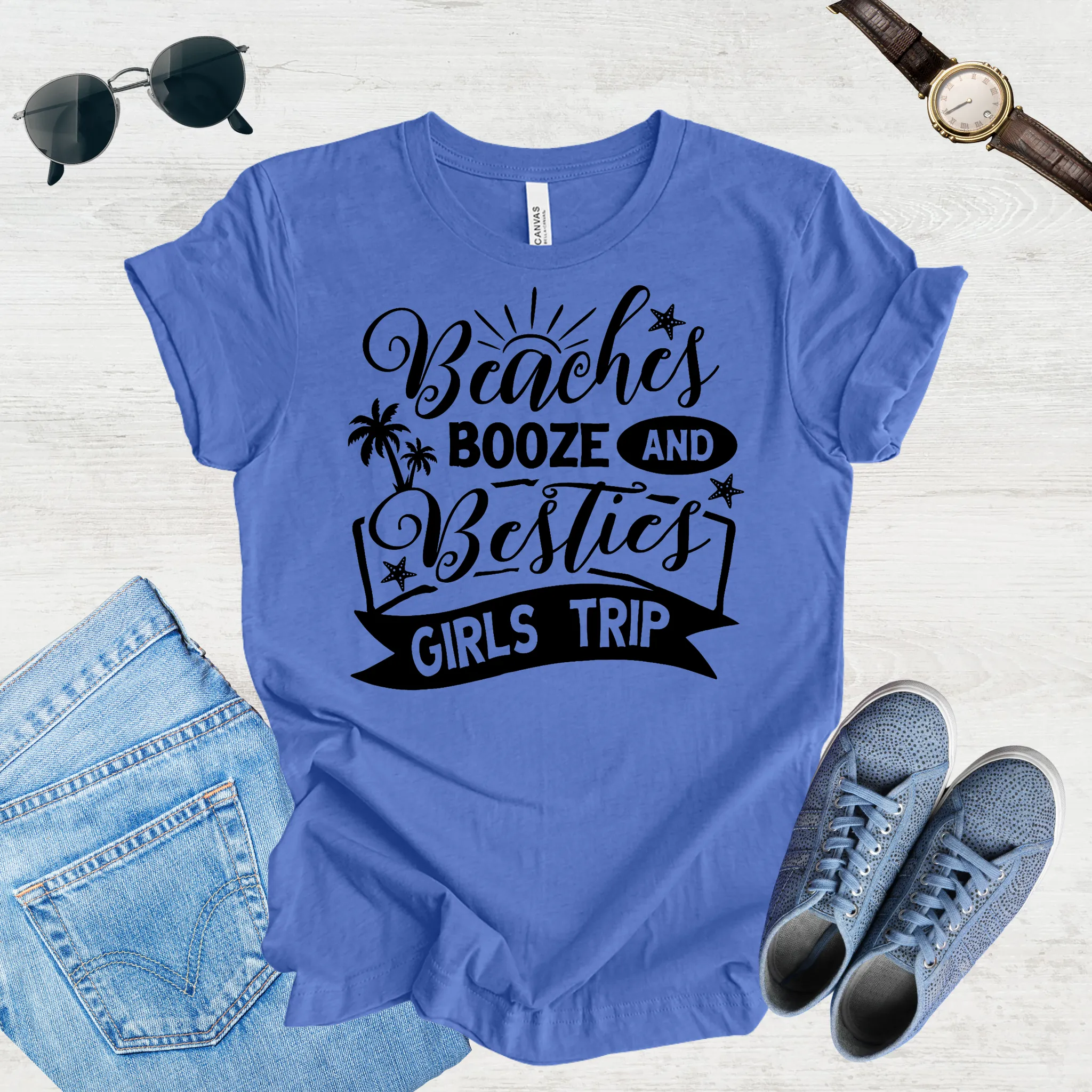 Besties on Board – Girls Trip Tee