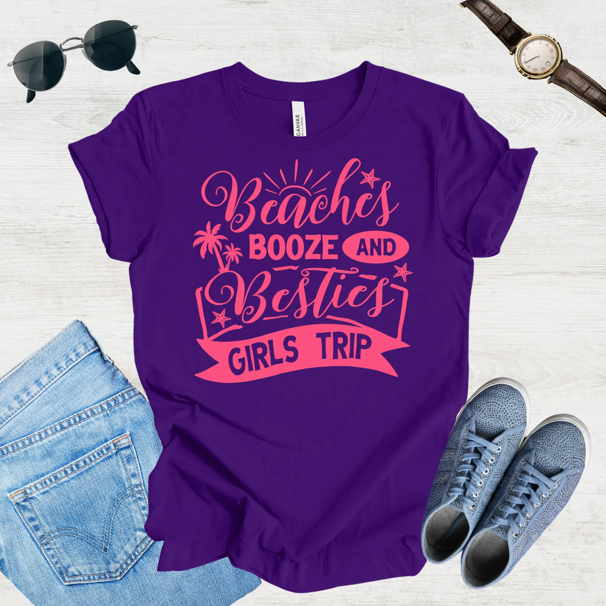 Besties on Board – Girls Trip Tee