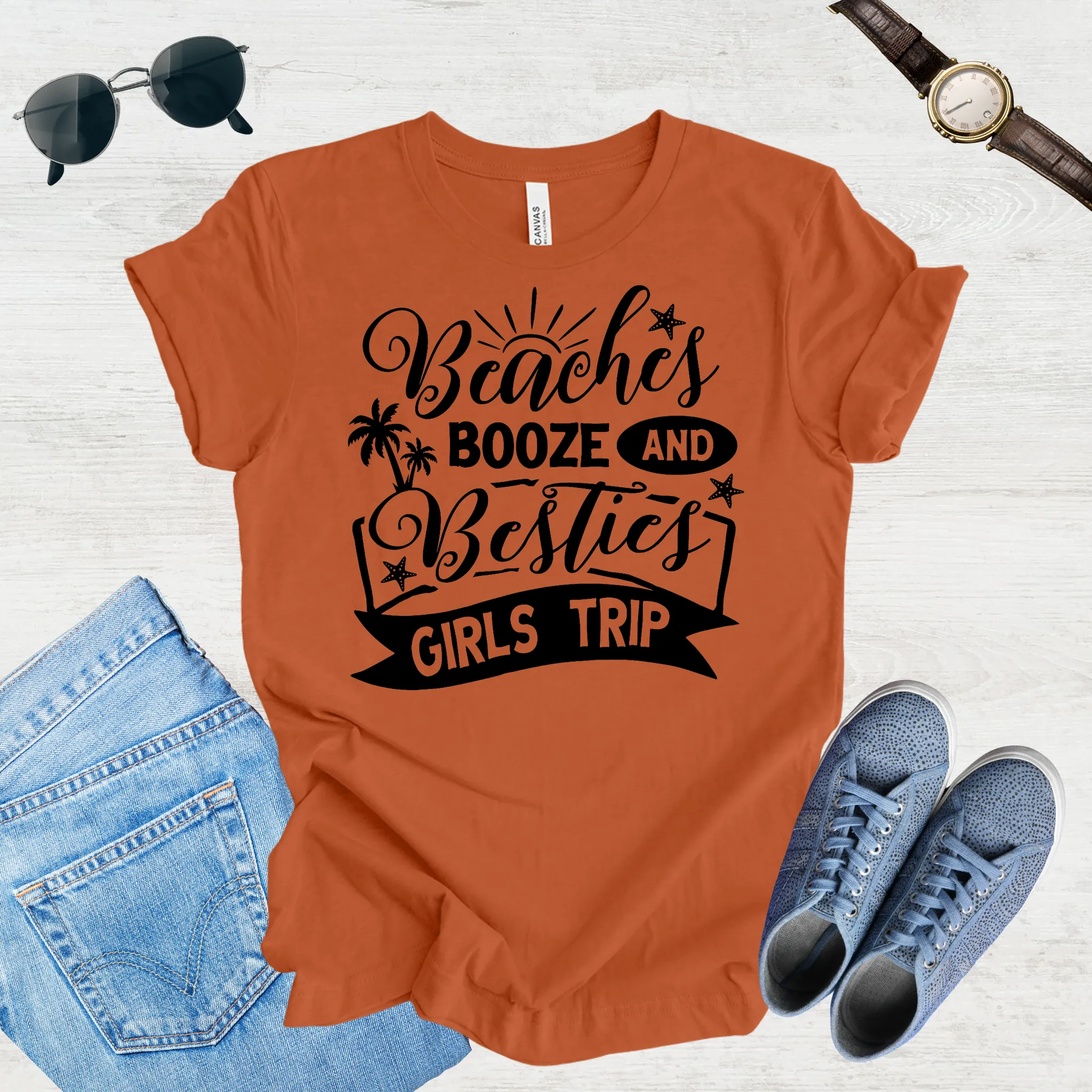 Besties on Board – Girls Trip Tee