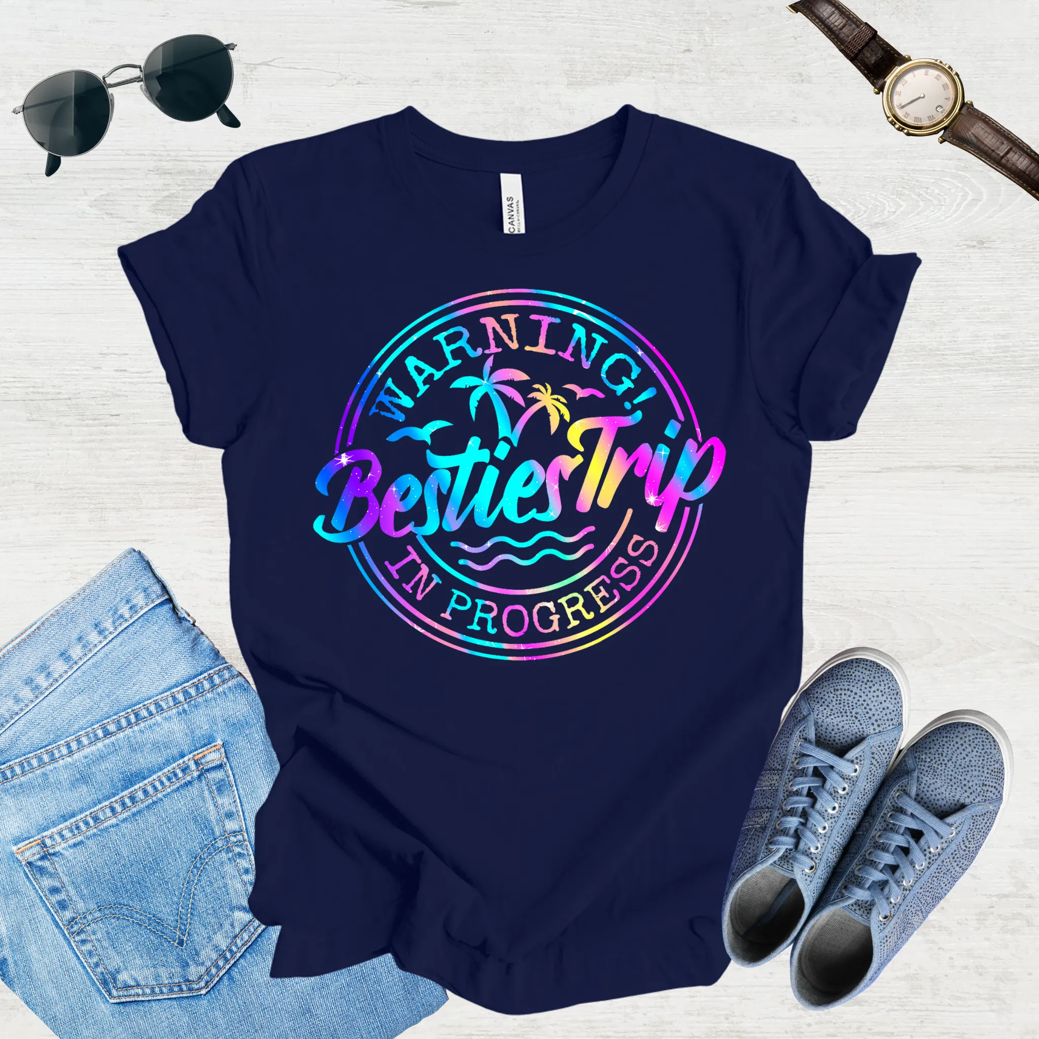 Besties on the Move Tee
