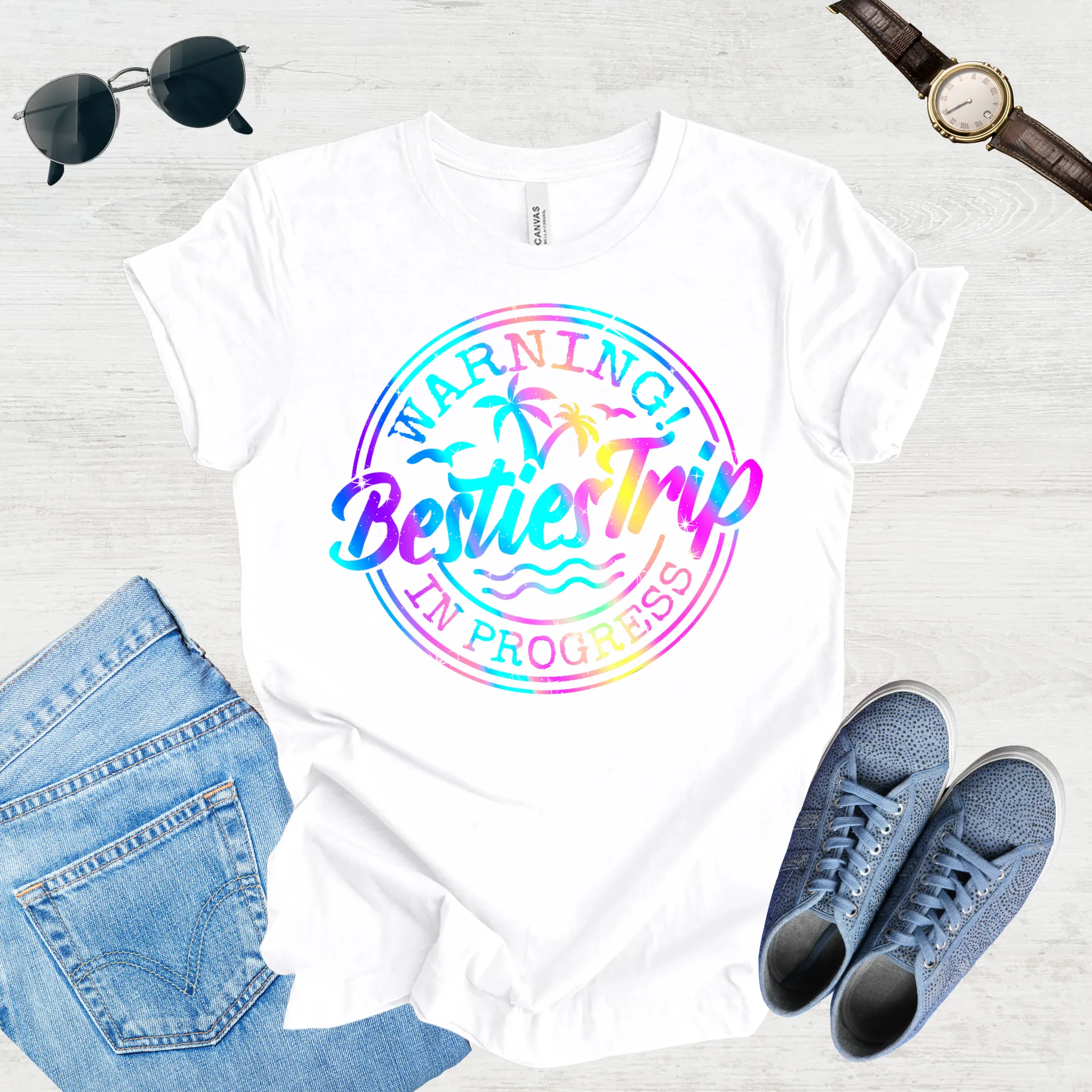 Besties on the Move Tee