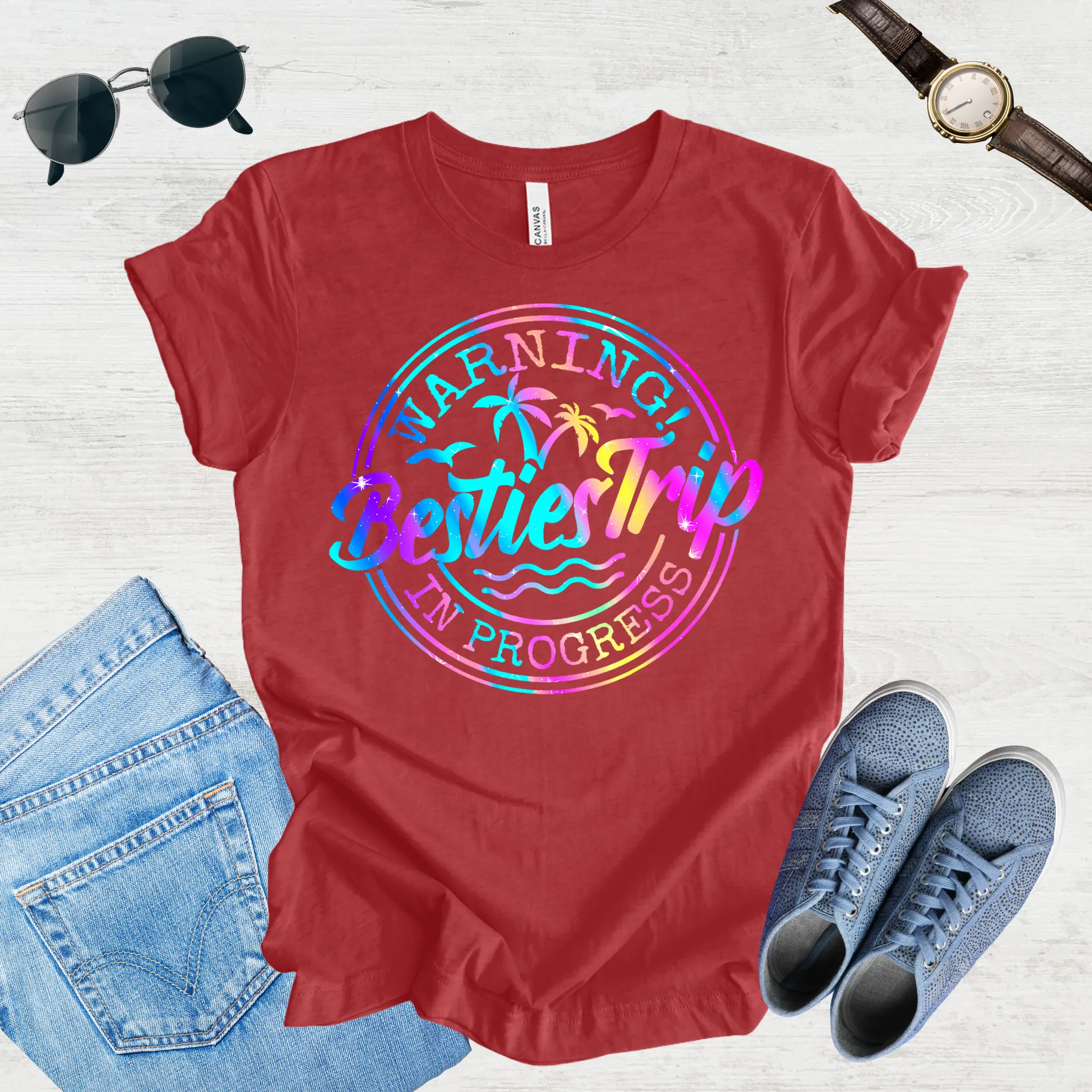 Besties on the Move Tee