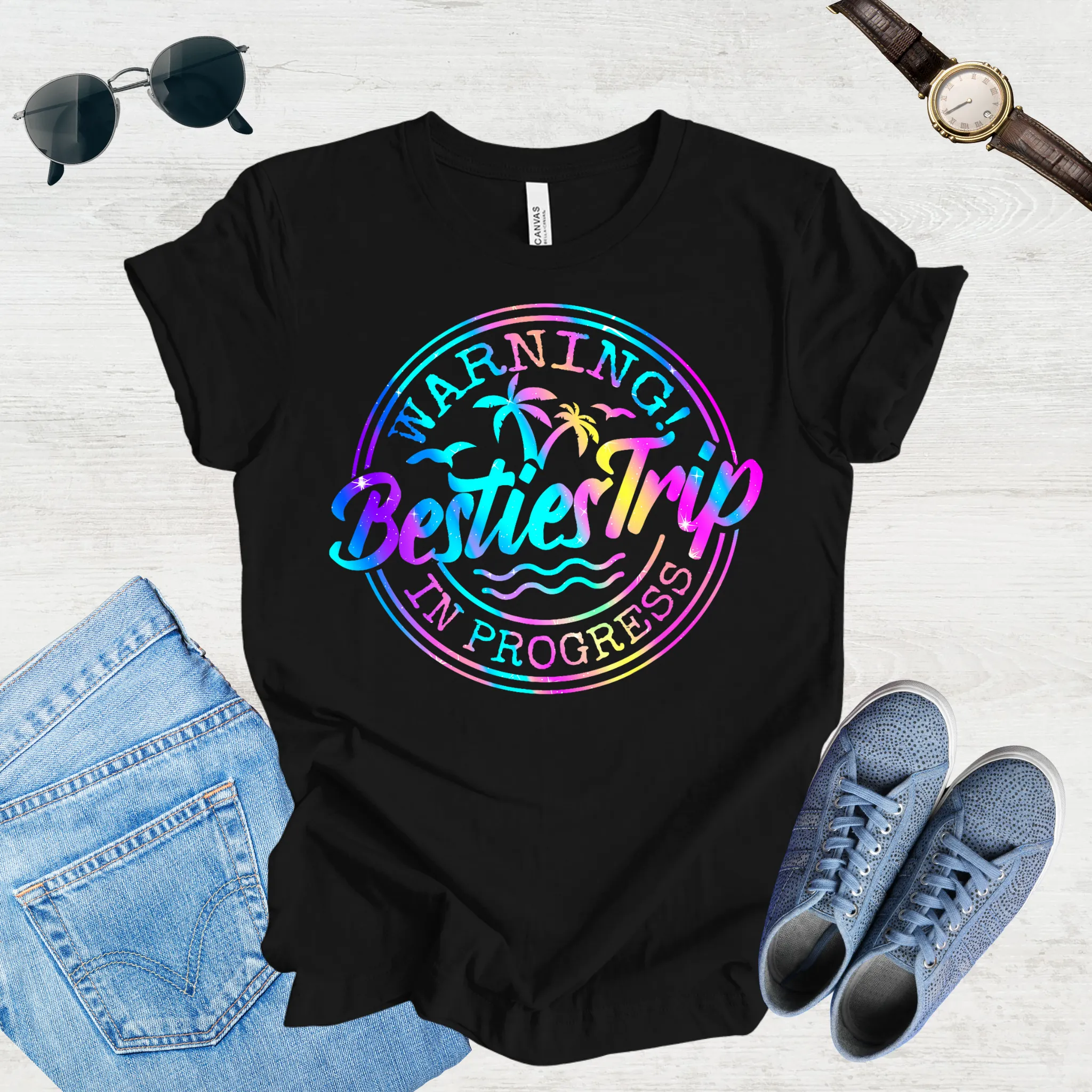 Besties on the Move Tee